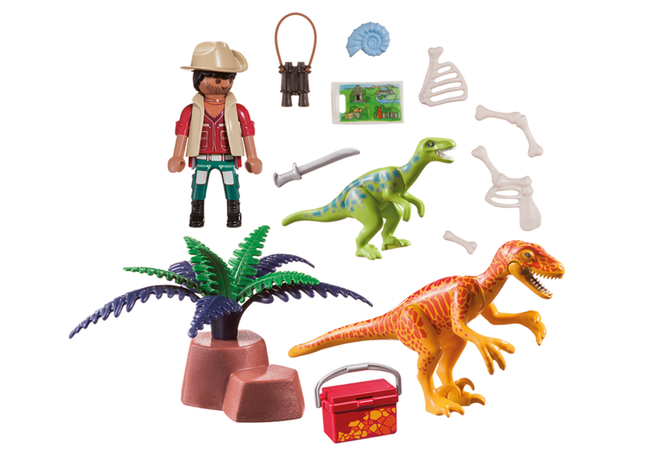 PLAYMOBIL 70108 Dinosaur Explorer Carry Case for sale online 