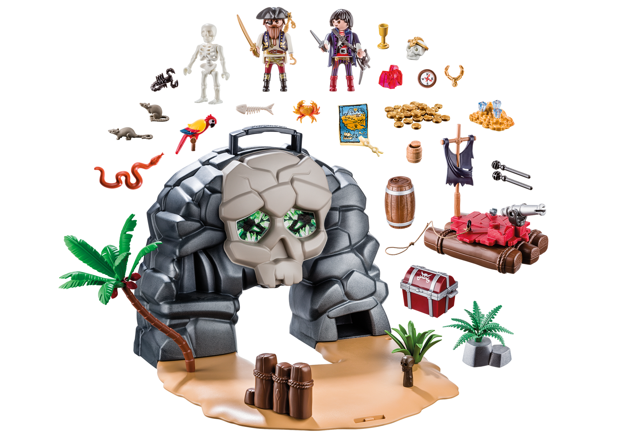 Take Along Pirate Skull Island - 70113 -