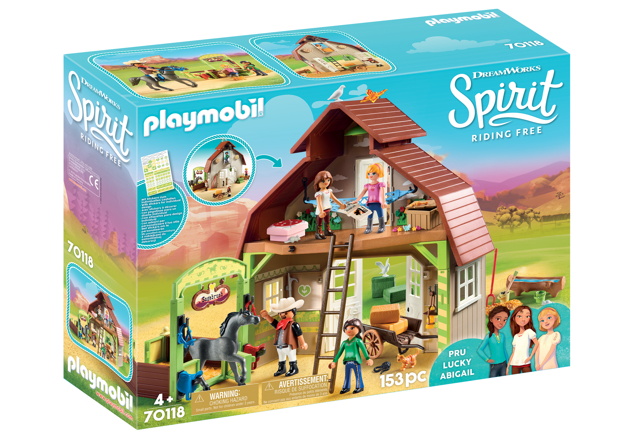 playmobil spirit 70118