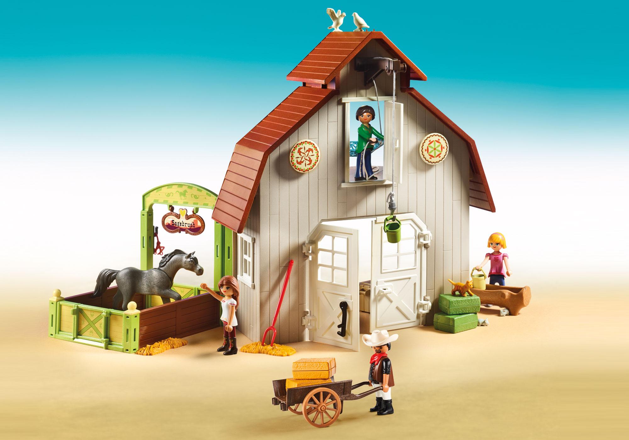 playmobil luckys house