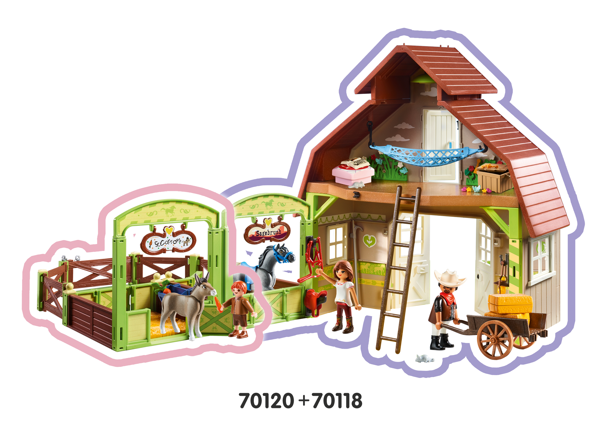 spirit playmobil barn