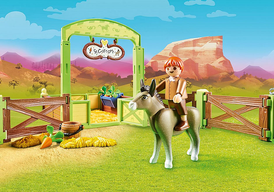 70120 Snips and Señor Carrots with Horse Stall detail image 4