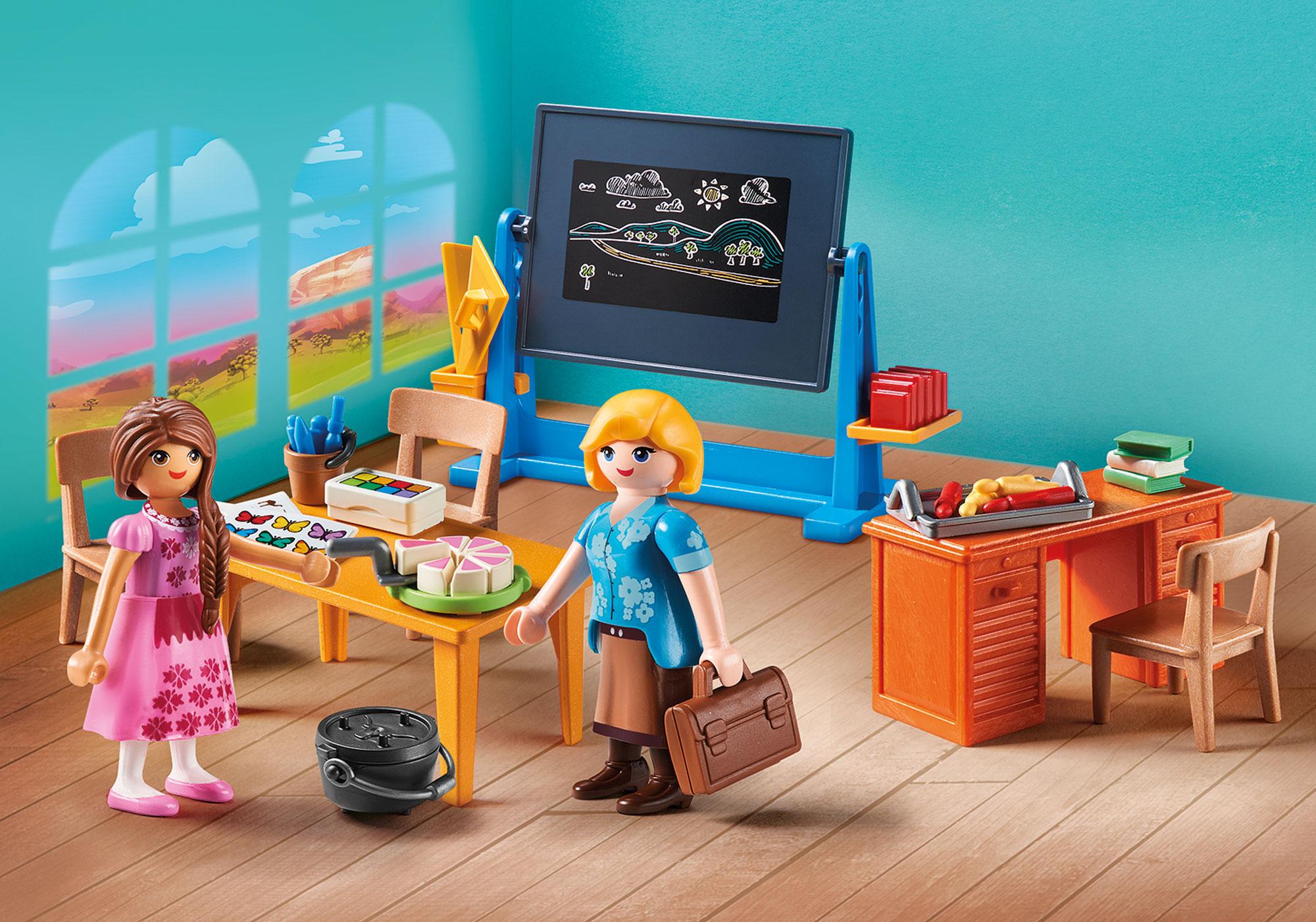 salle de classe playmobil