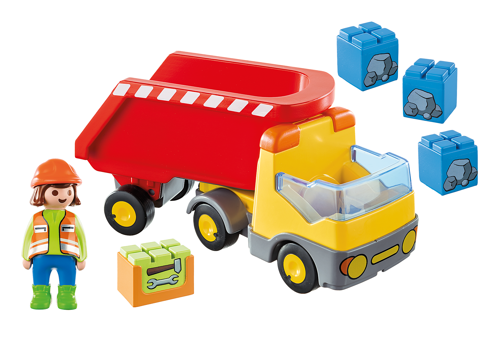Décennie s de construction de camion militaire Playmobil pour