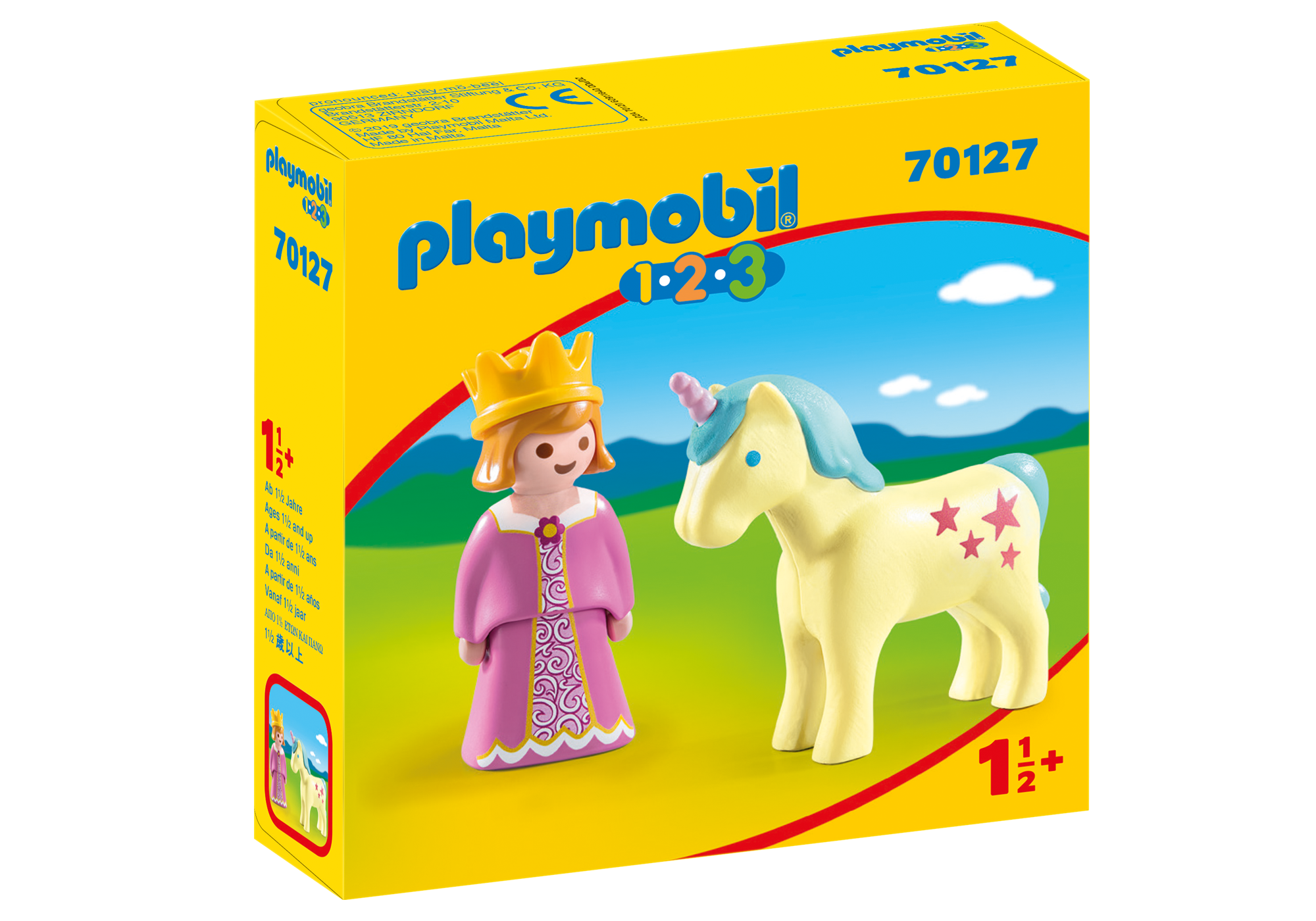 maletin castillo unicornio playmobil