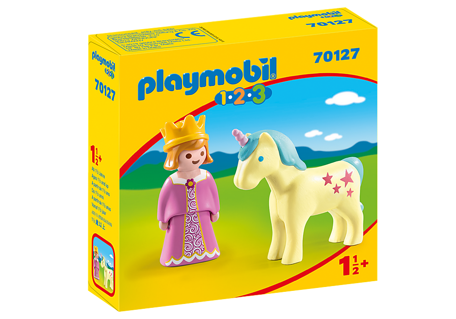 70127 Princess with Unicorn detail image 2