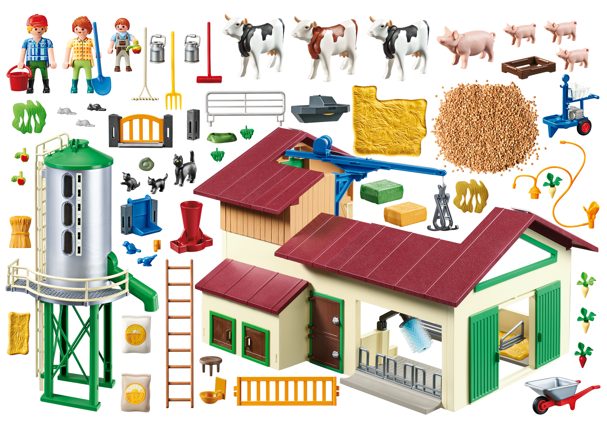 playmobil city life ferme