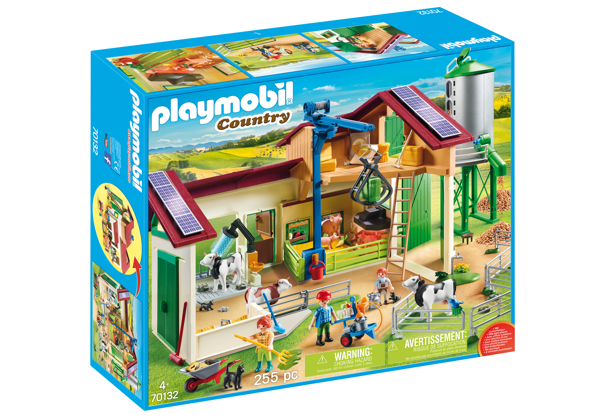 playmobil cow farm