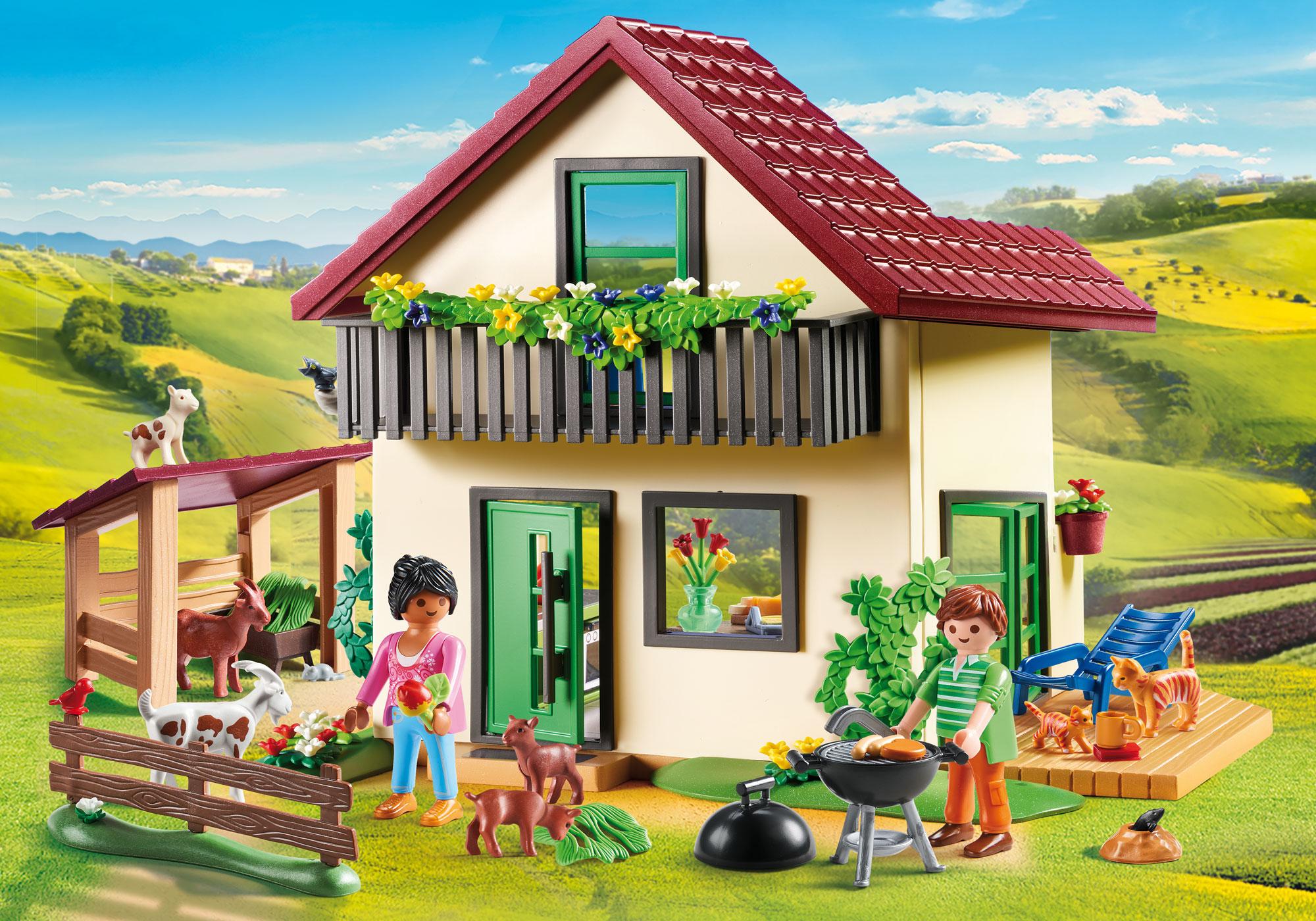 playmobil modern farmhouse