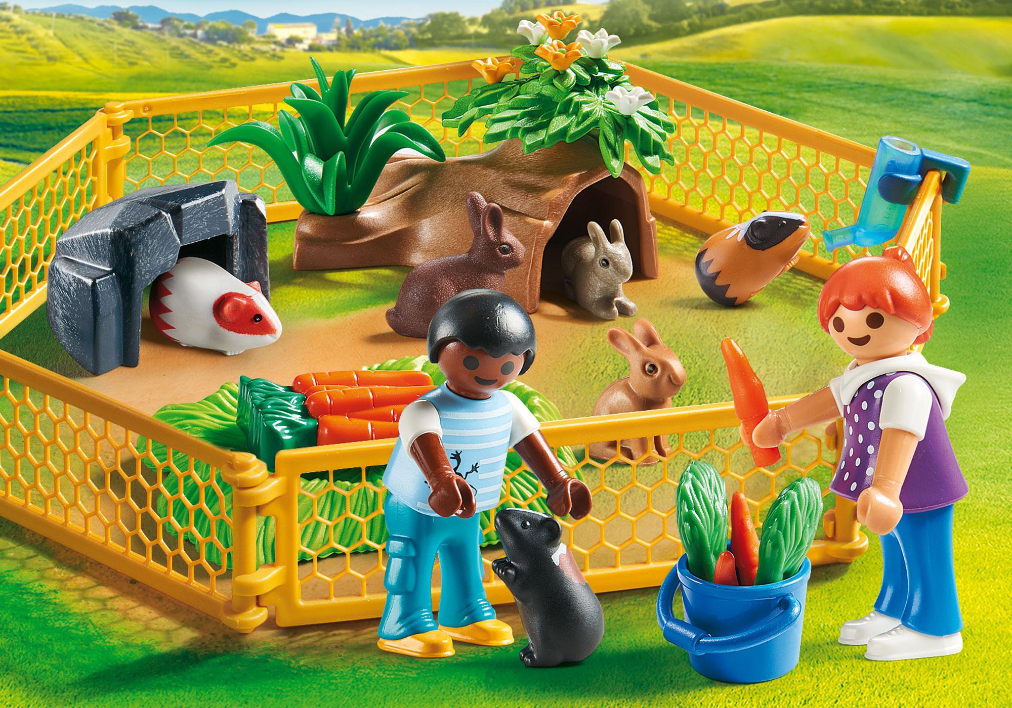 playmobil petting farm