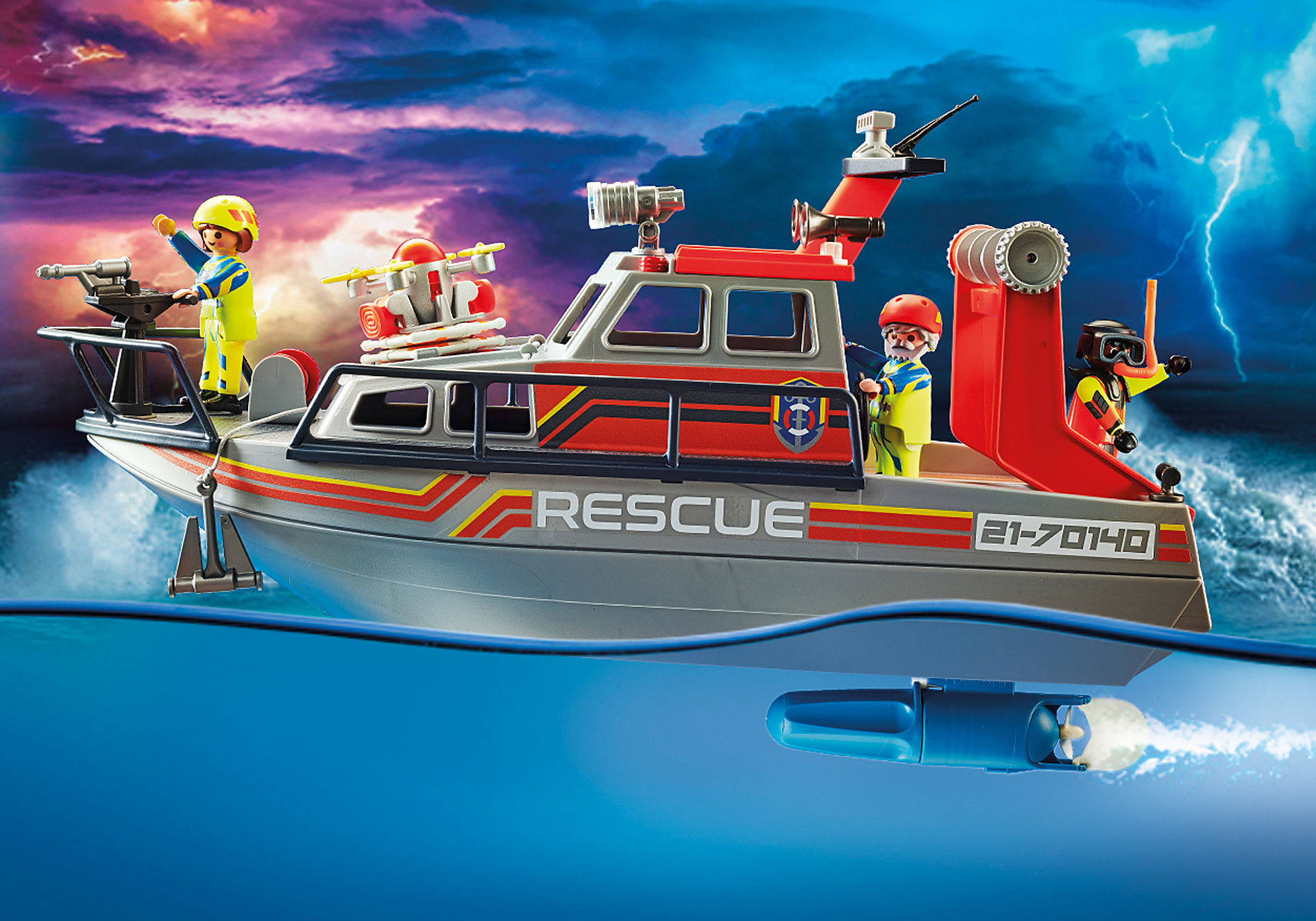 70140 Fire Rescue with Personal Watercraft zoom image4