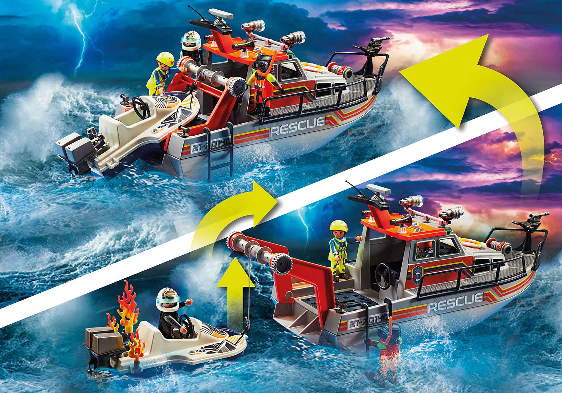 70140 Fire Rescue with Personal Watercraft zoom image8