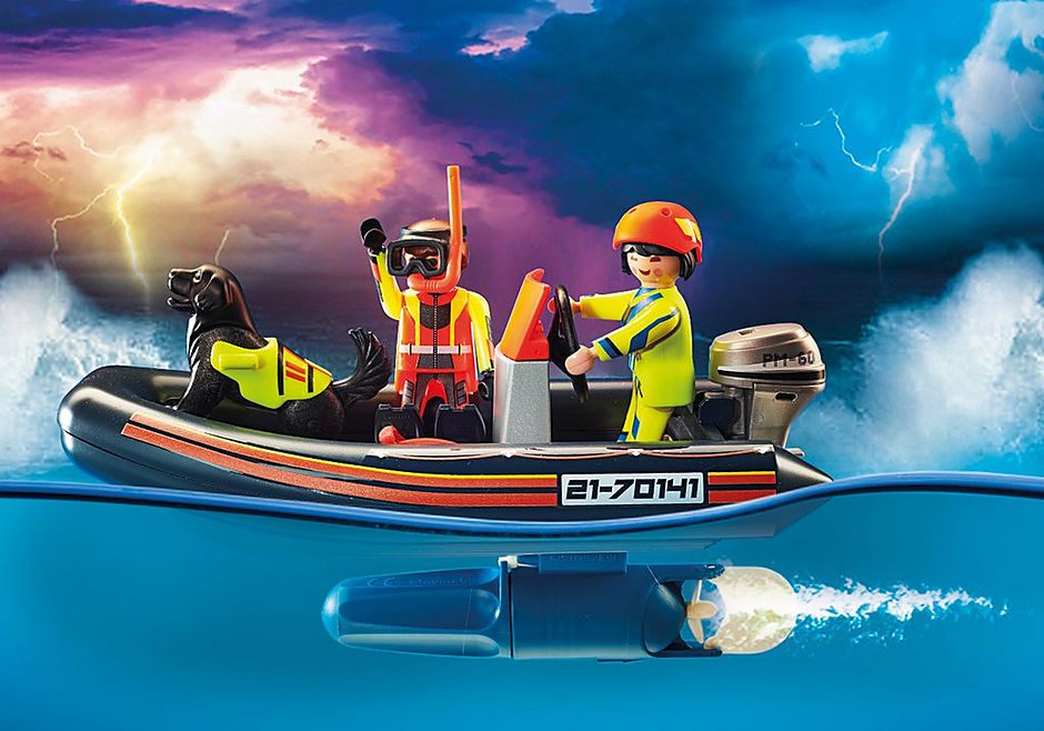 70141 Water Rescue with Dog detail image 4