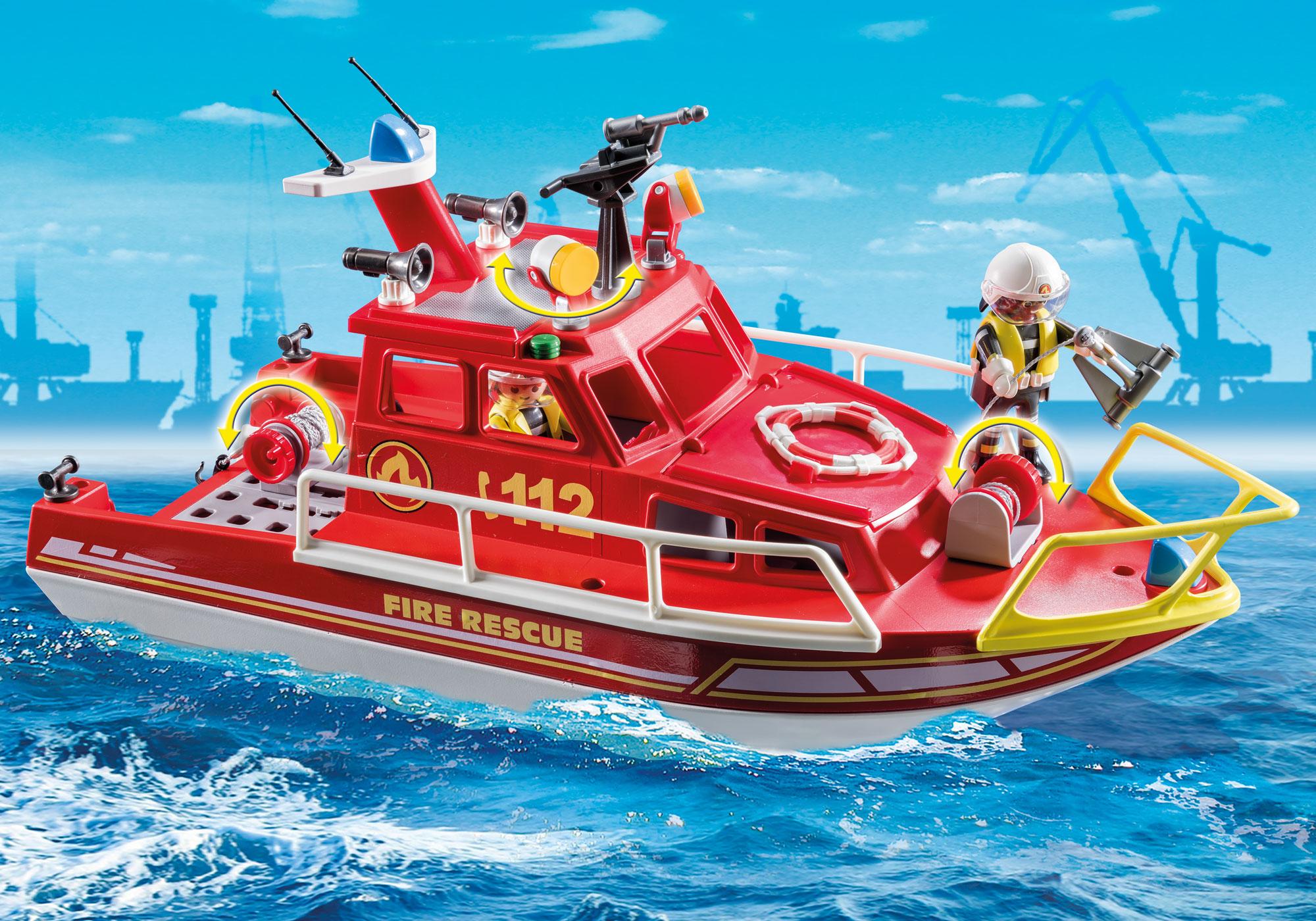 lancha motora playmobil