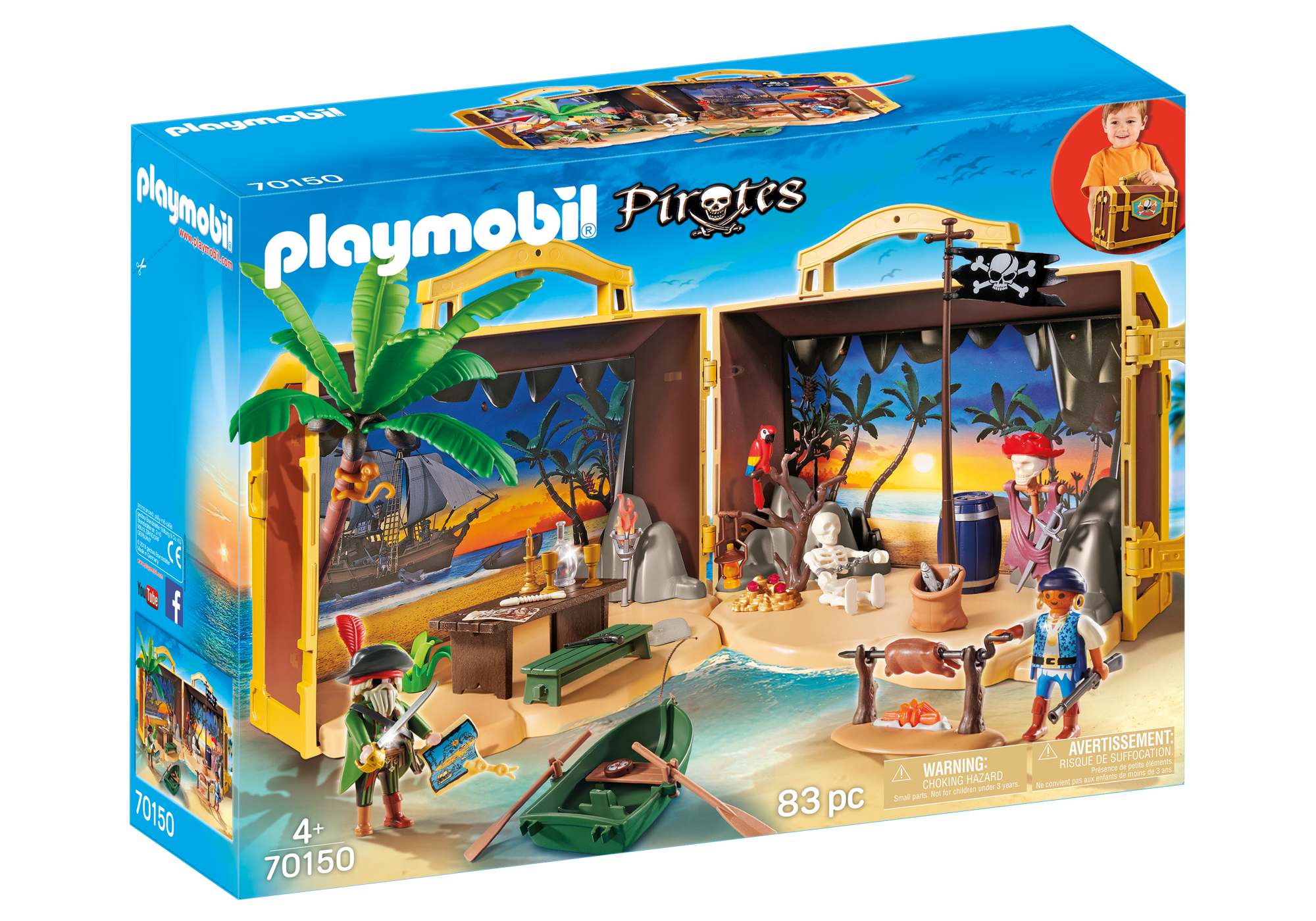 playmobil piratas maletin