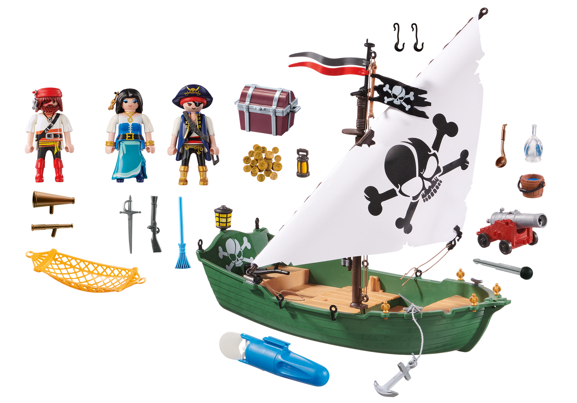playmobil pirate ship motor