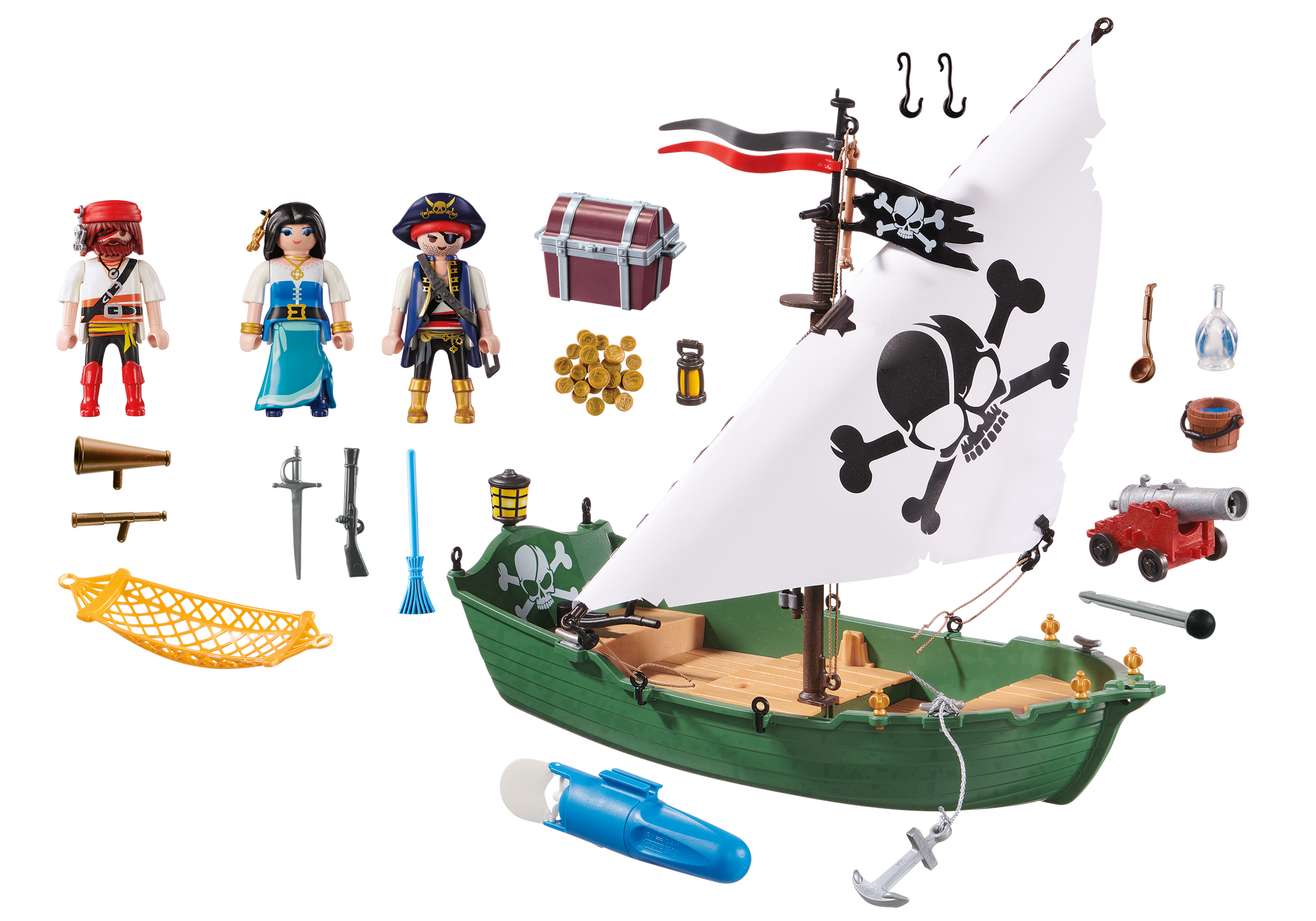 playmobil small pirate ship