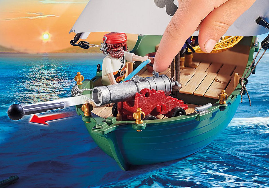 70151 Barco Pirata con motor submarino detail image 4