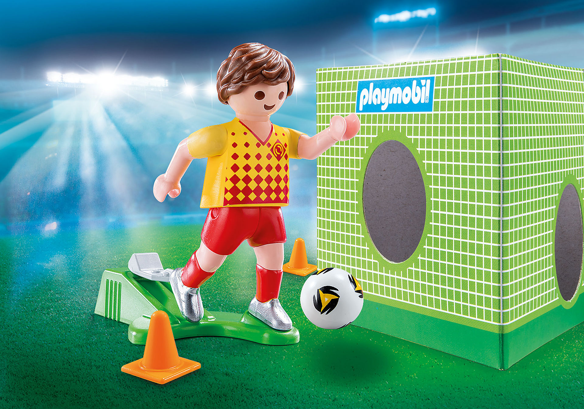 Fussballspieler Mit Torwand 70157 Playmobil Schweiz