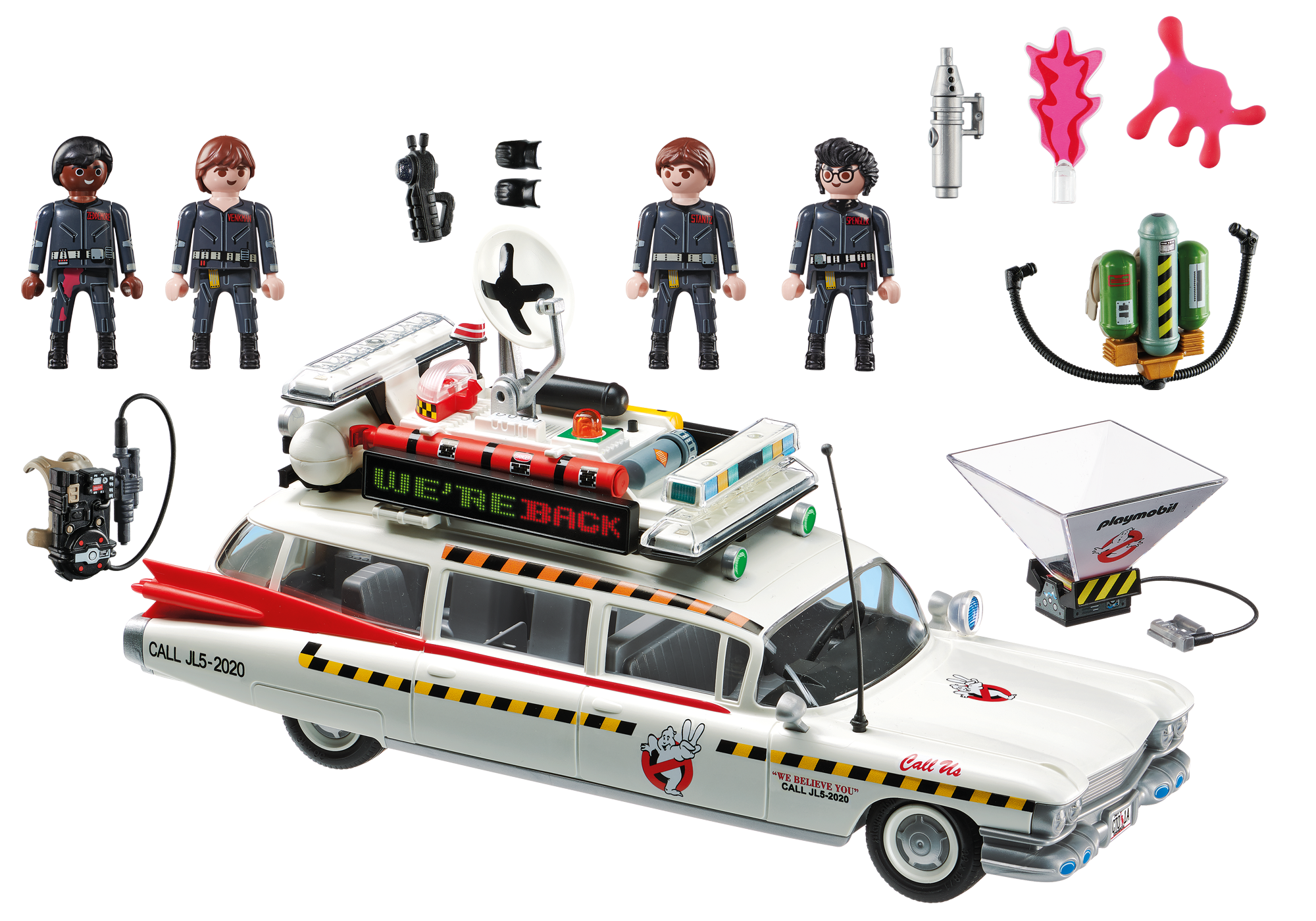 voiture playmobil ghostbuster