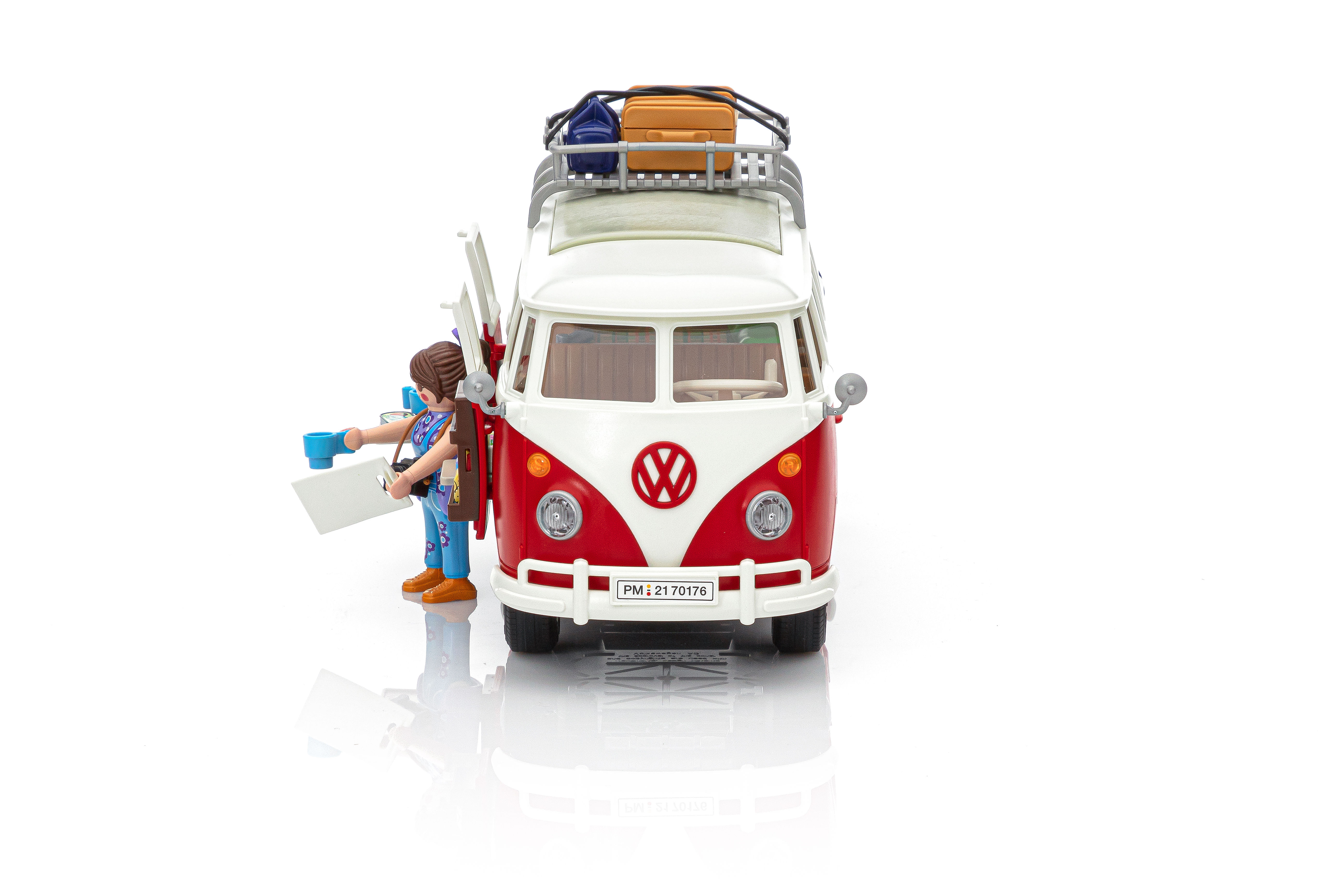 Playmobil Volkswagen 71409 pas cher, Volkswagen T1 Camping Bus
