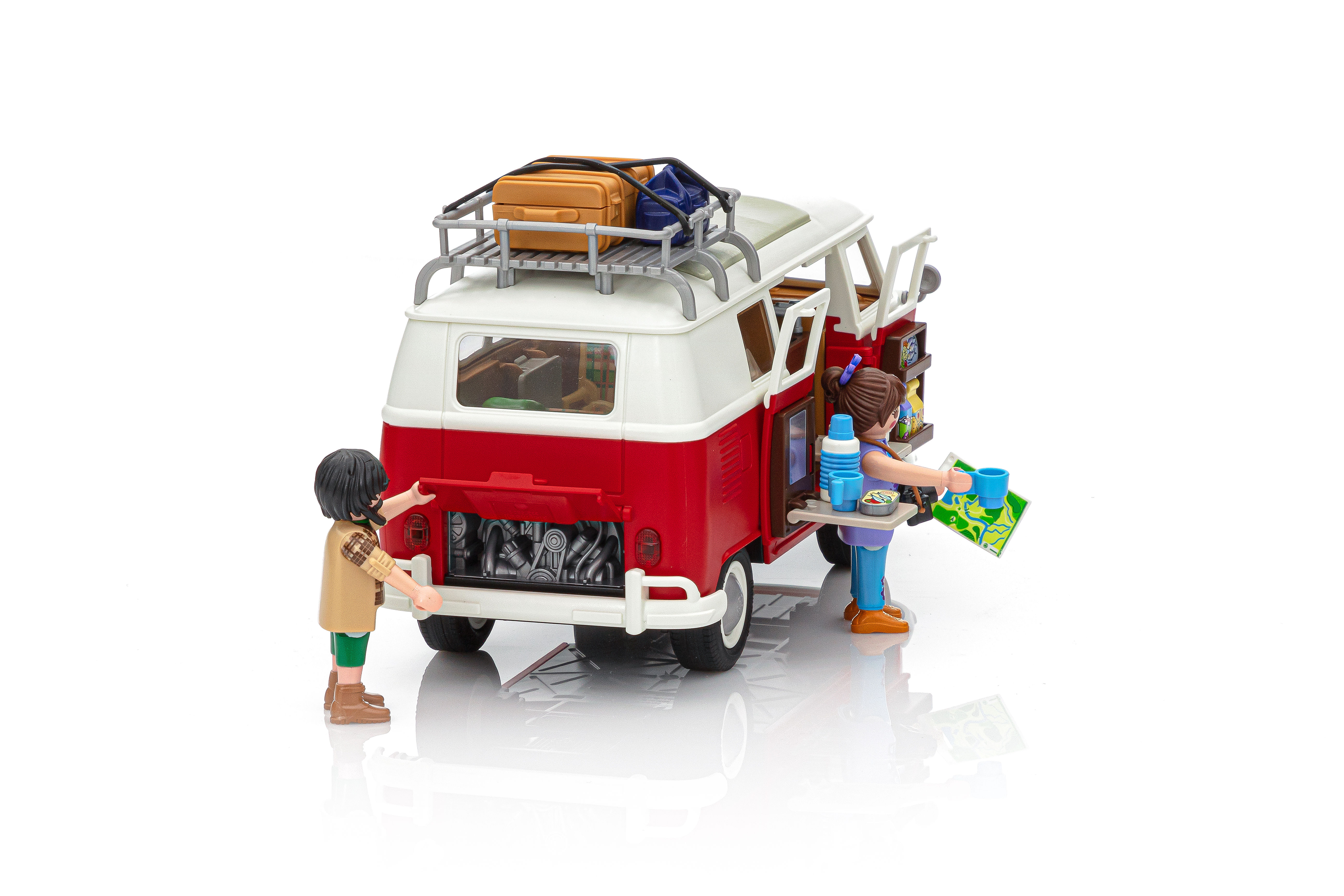 Le célébrissime fourgon aménagé VW Combi T1 arrive chez Playmobil