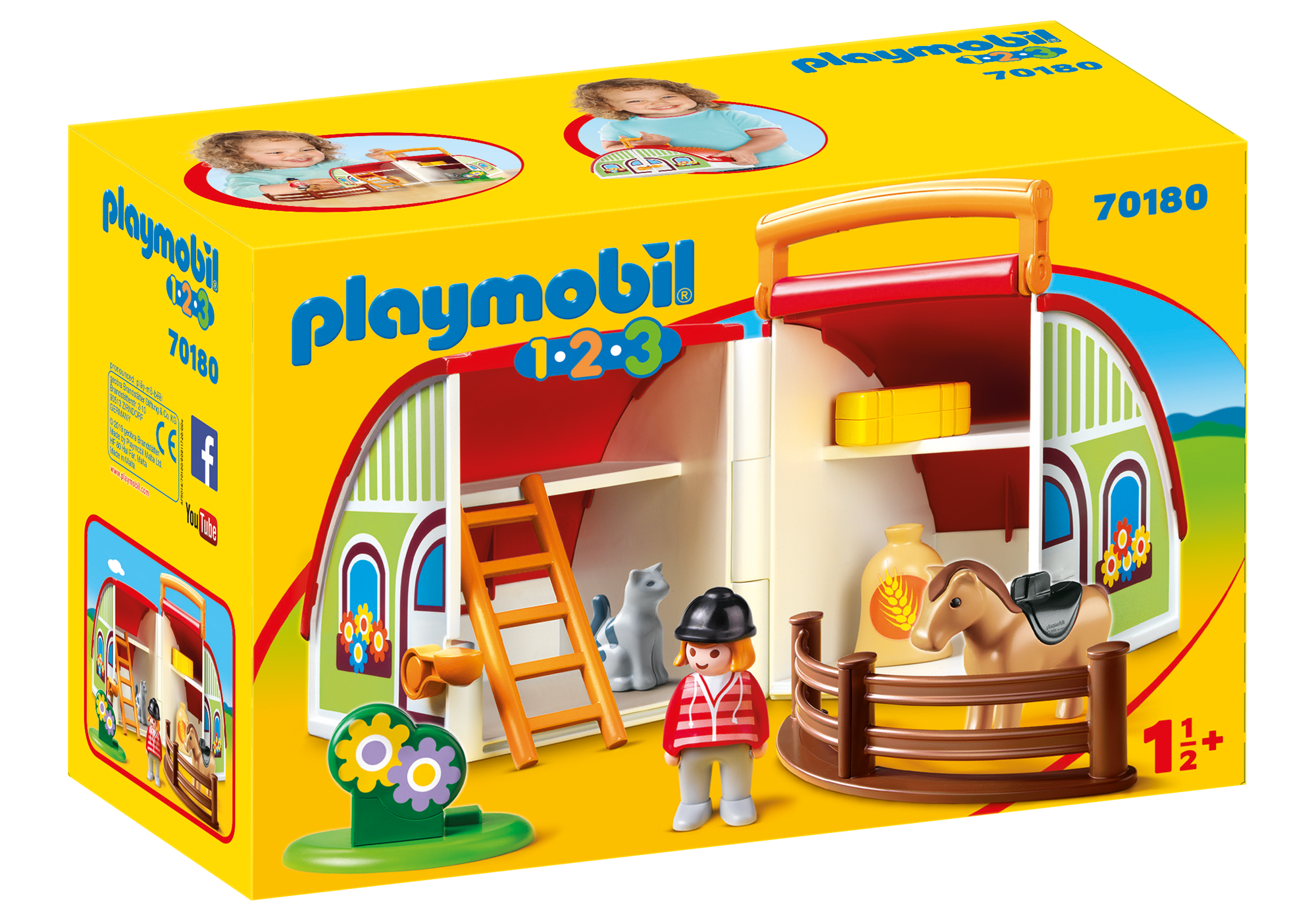 playmobil carry along farm