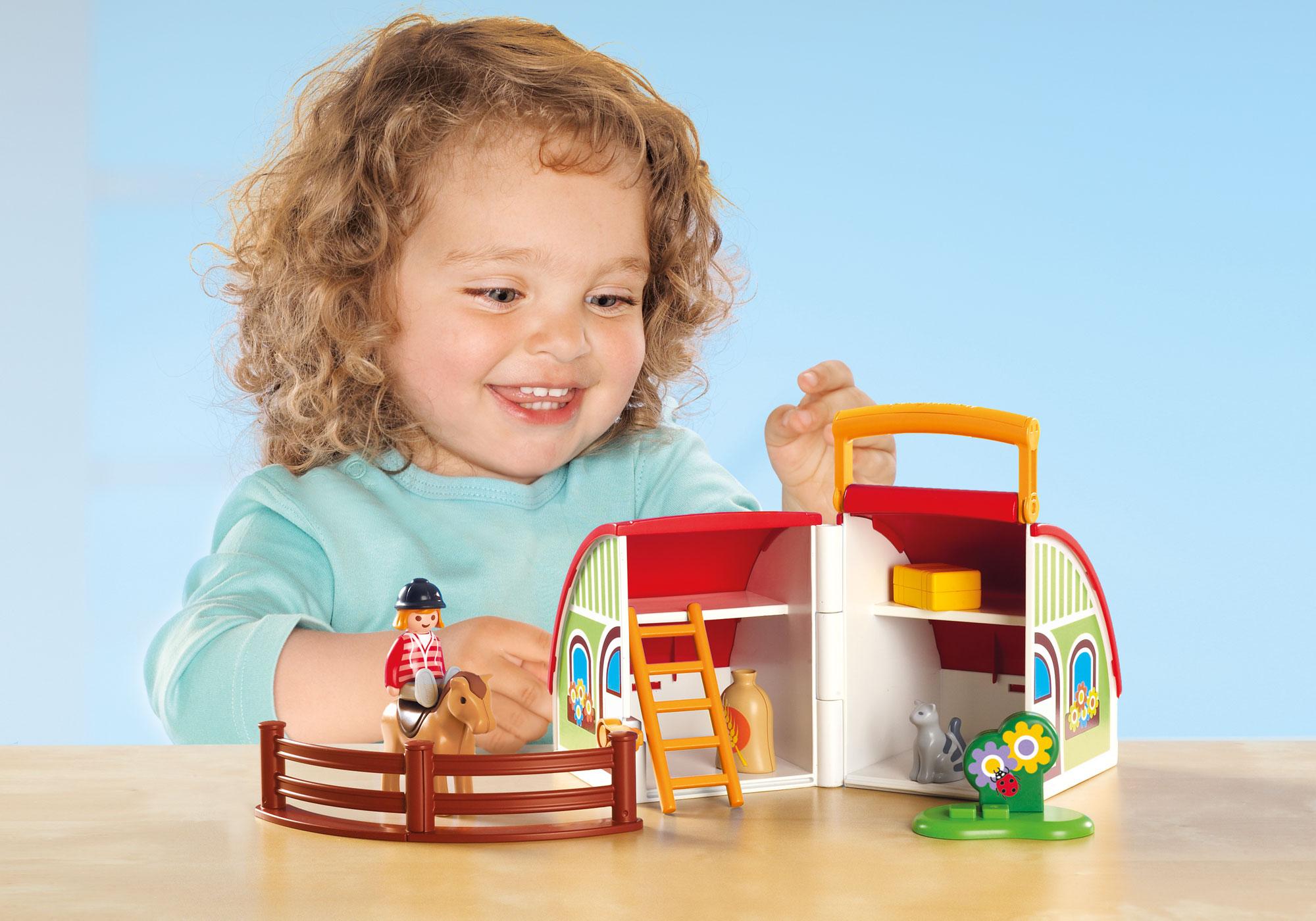 mi primera granja playmobil 123
