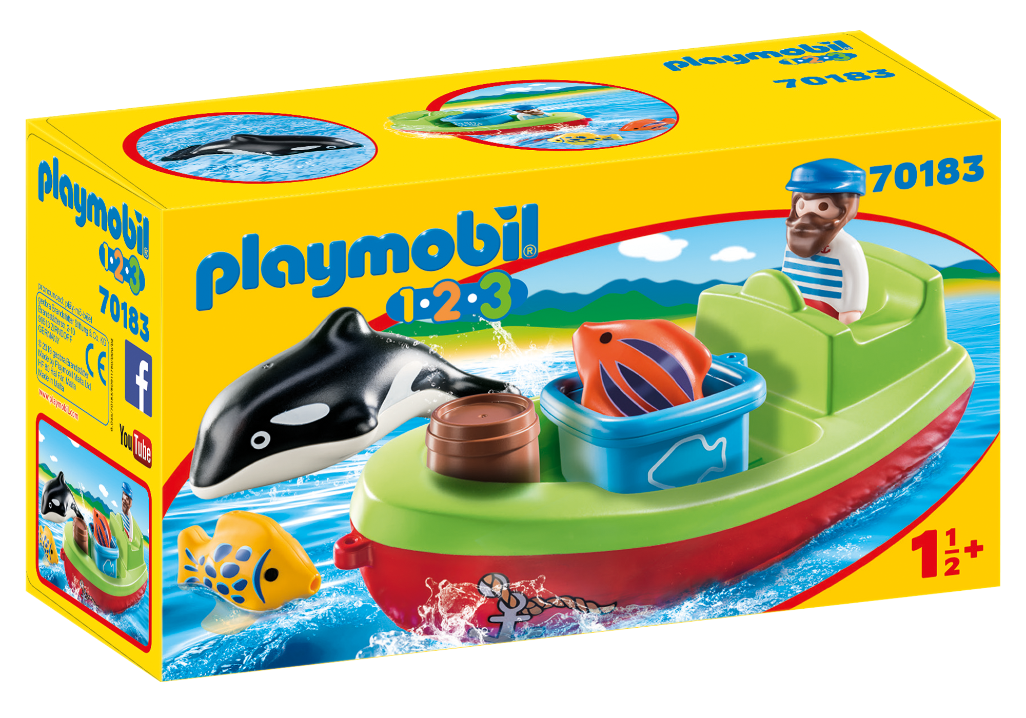 playmobil boat 123