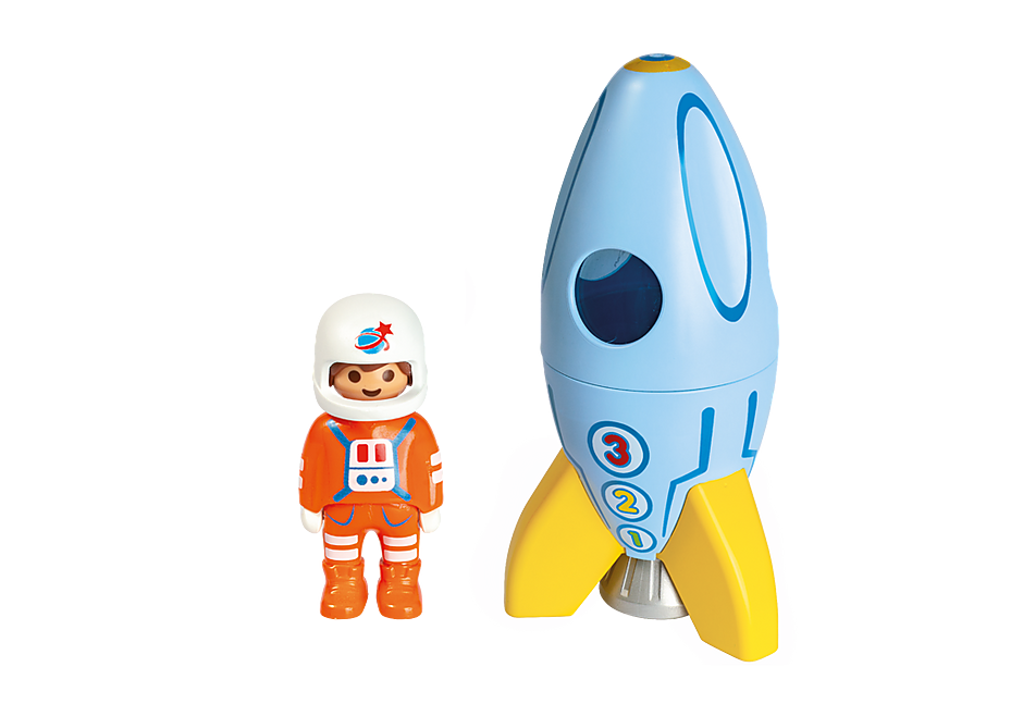 70186 1.2.3 Astronauta con Cohete detail image 3