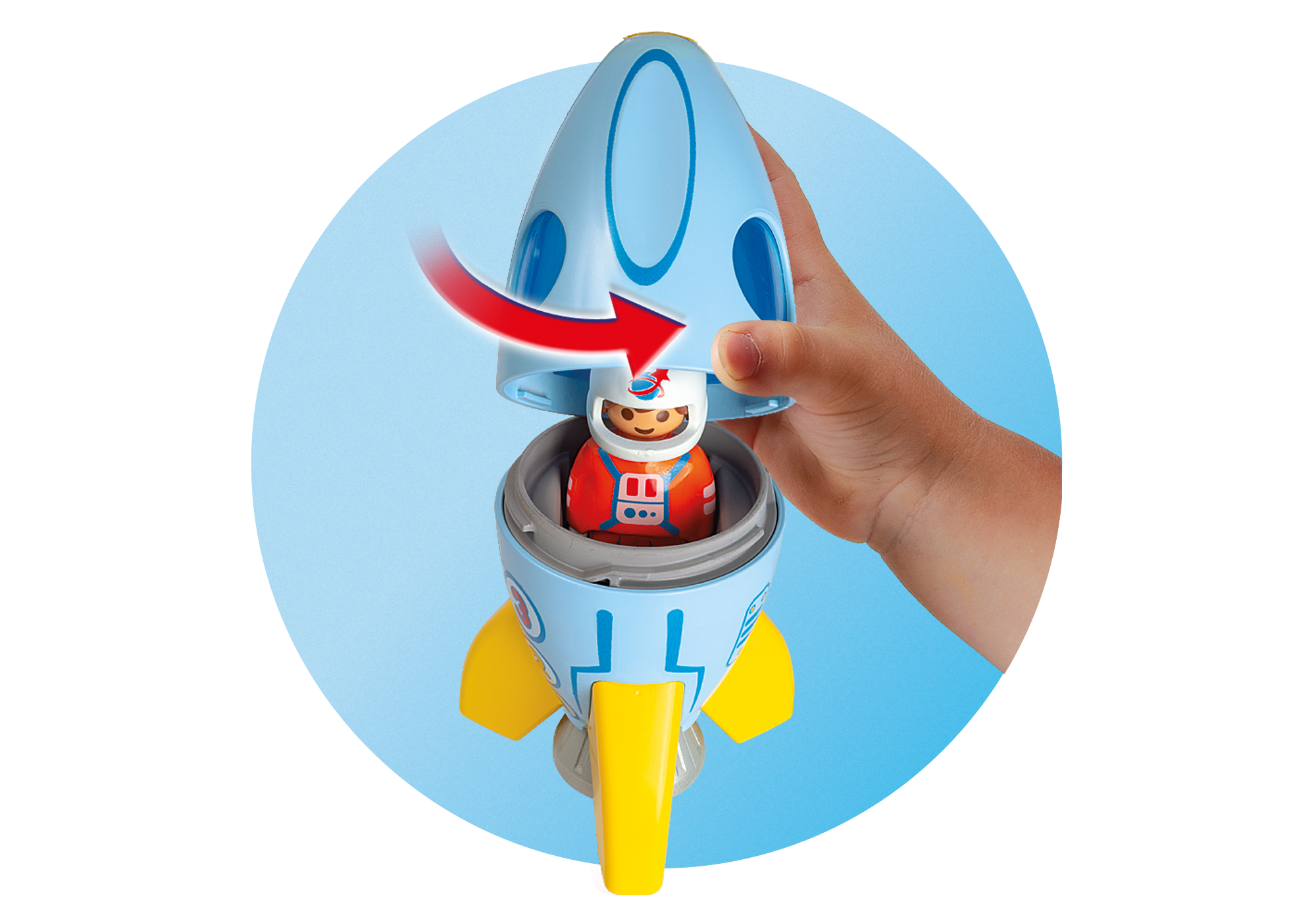 playmobil sports and action rocket