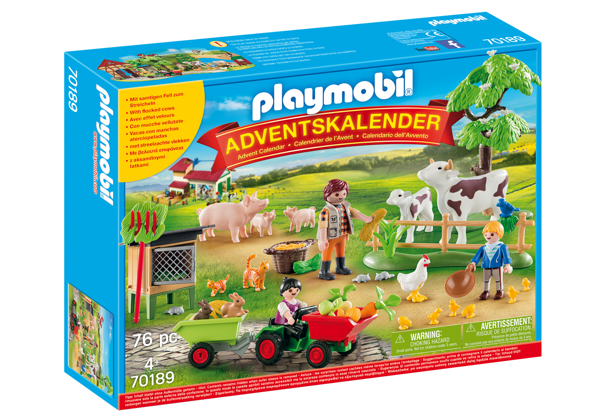 calendario adviento playmobil granja