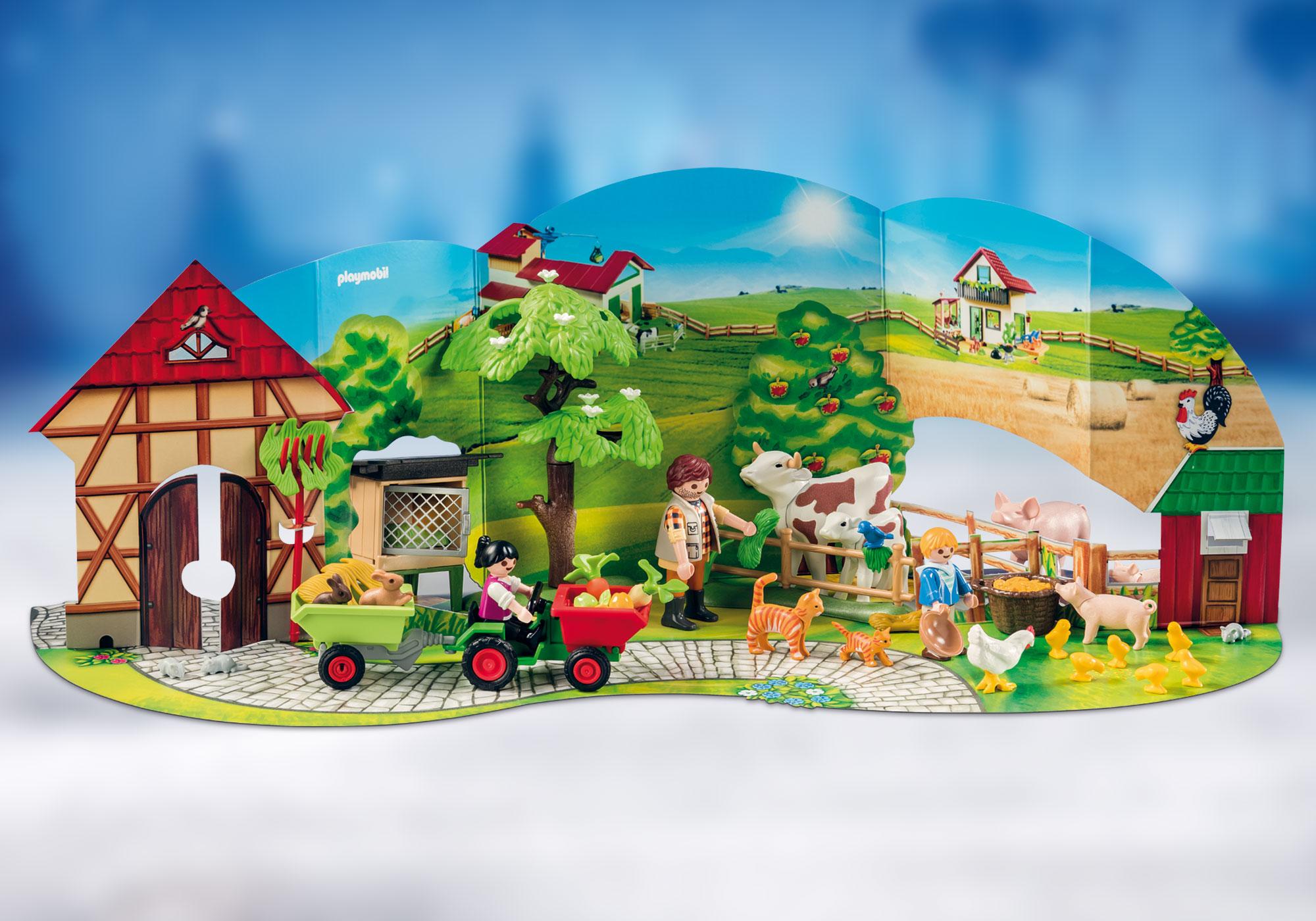 calendrier avent playmobil ferme