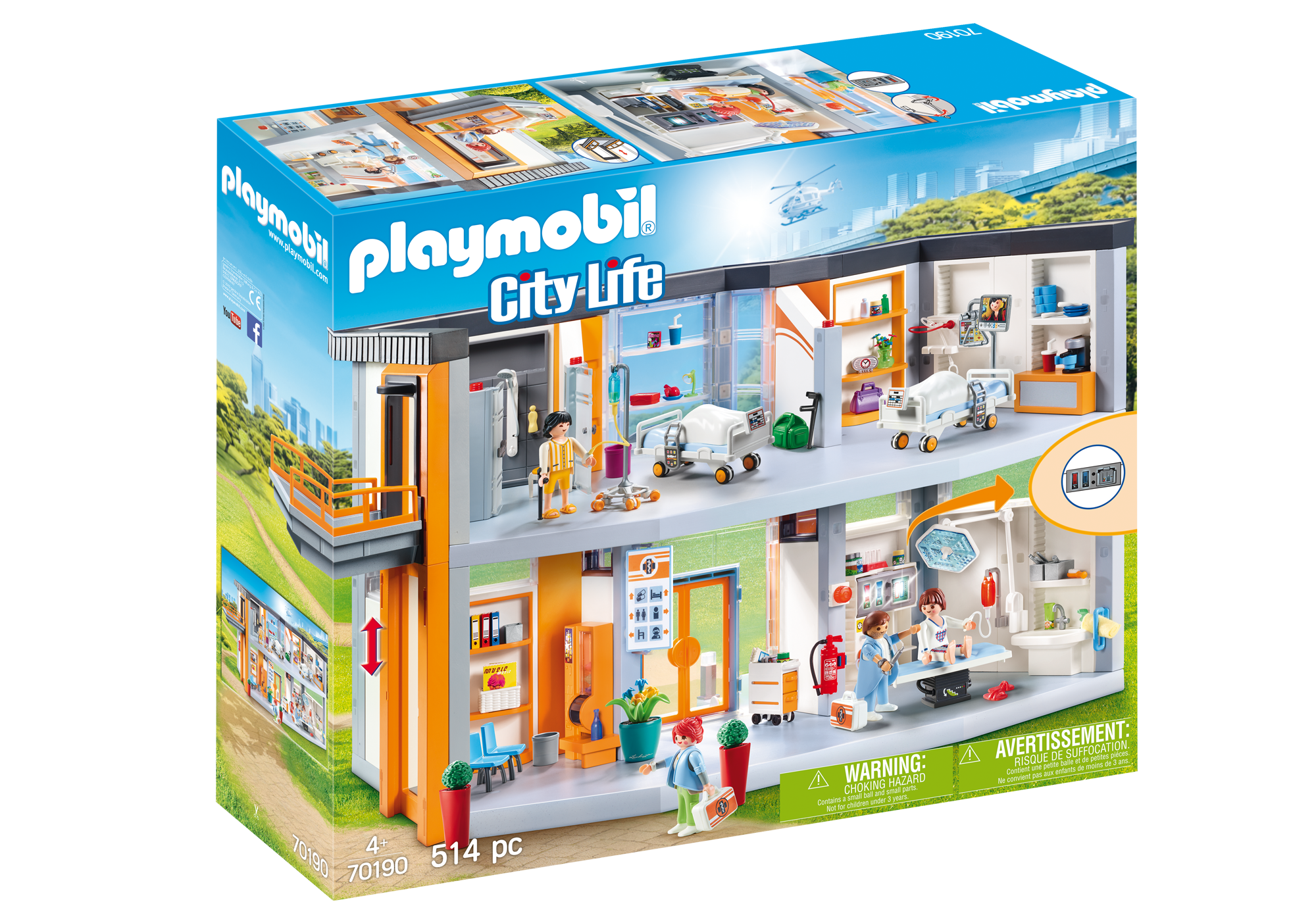 playmobil children's medical area