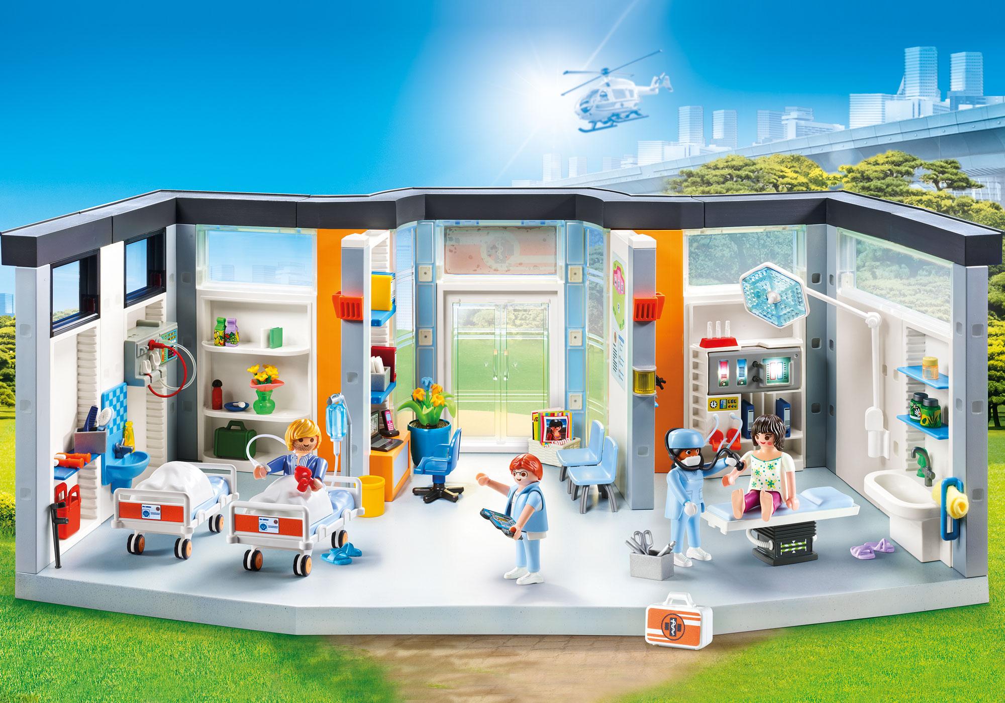 playmobil hopital