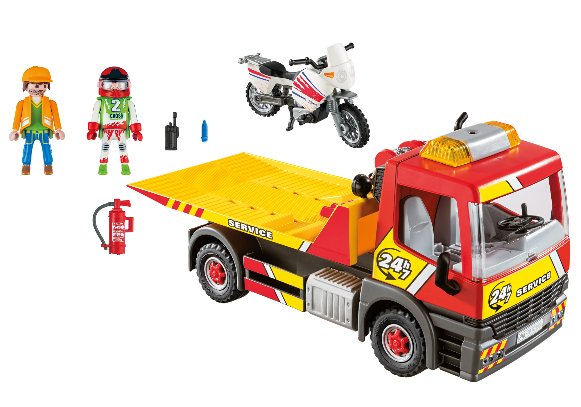 playmobil recovery truck