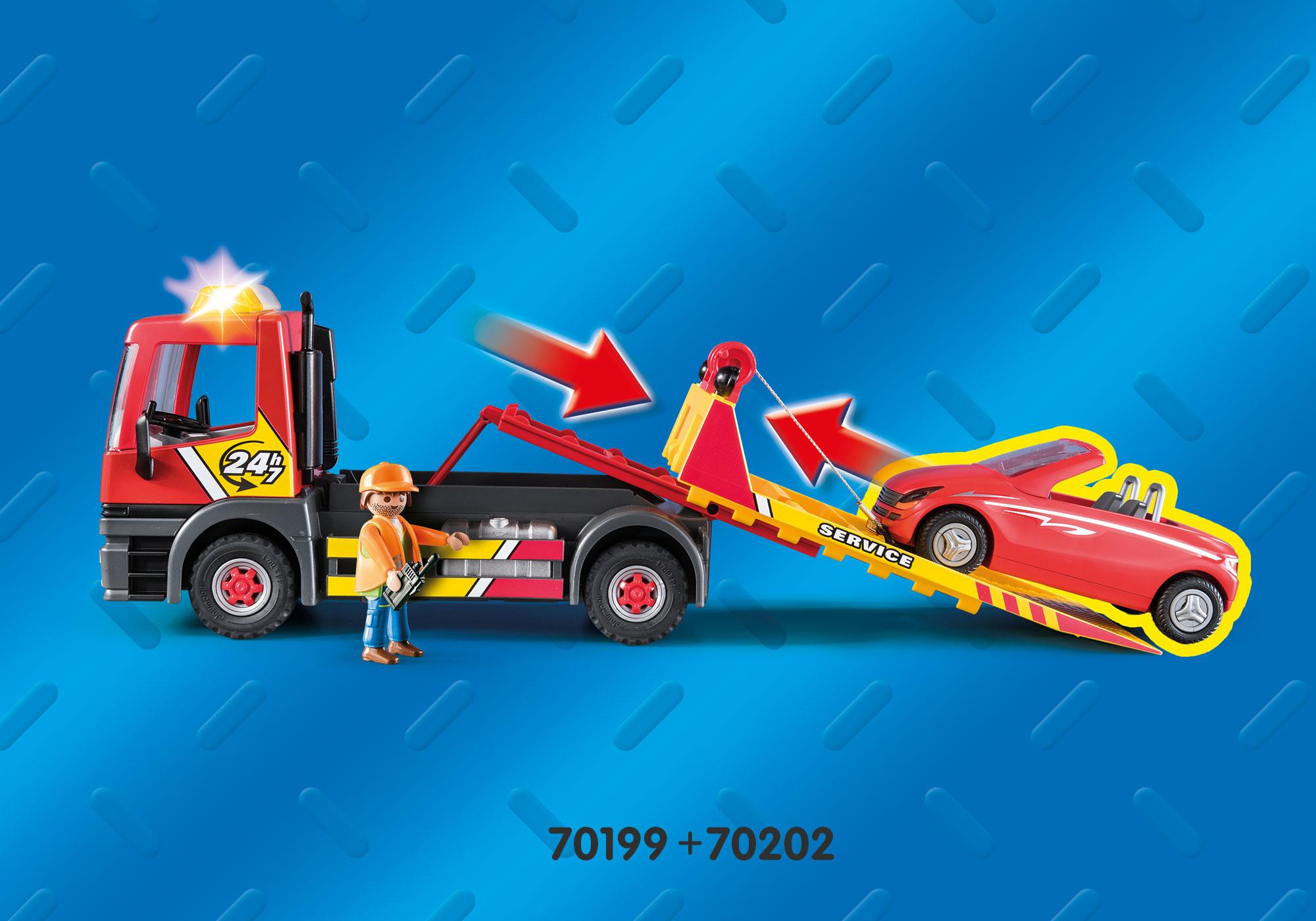 playmobil recovery truck