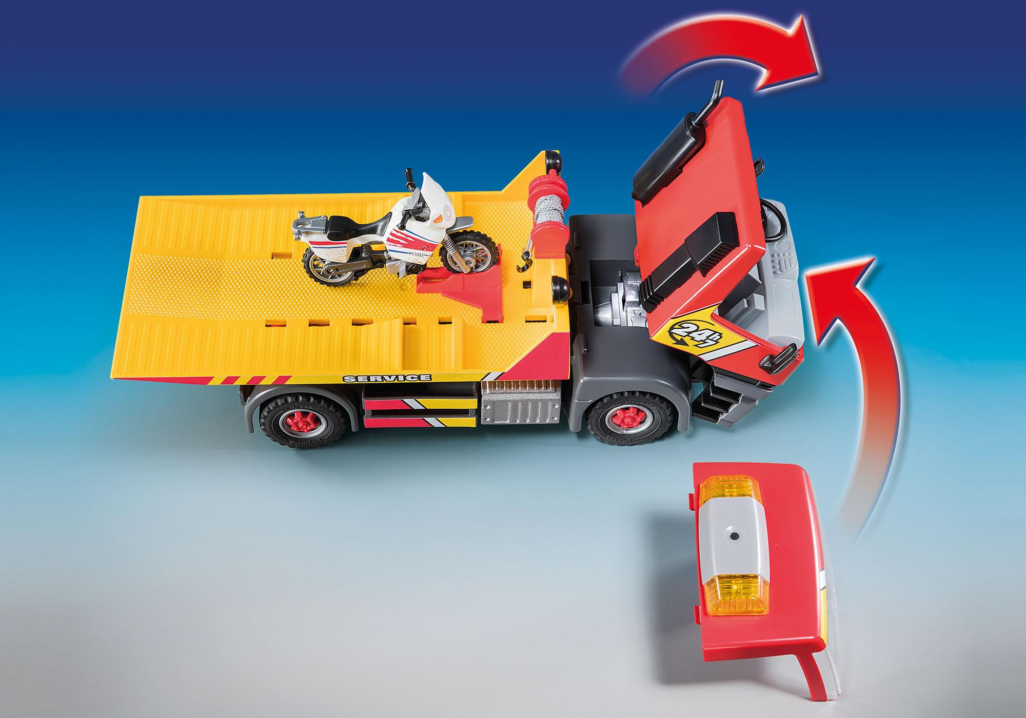 playmobil recovery truck