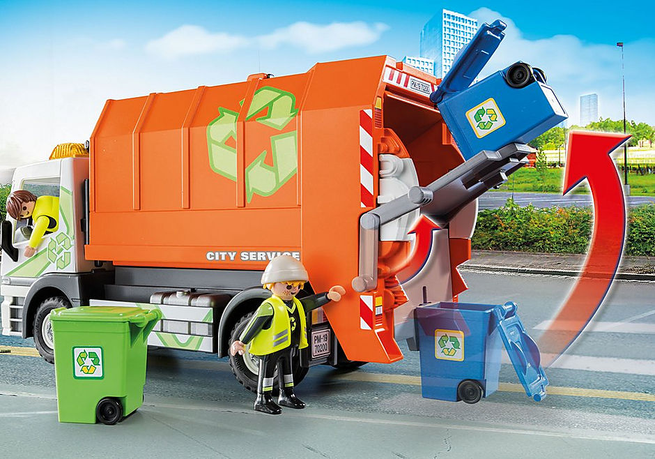Camion Della Raccolta Differenziata 700