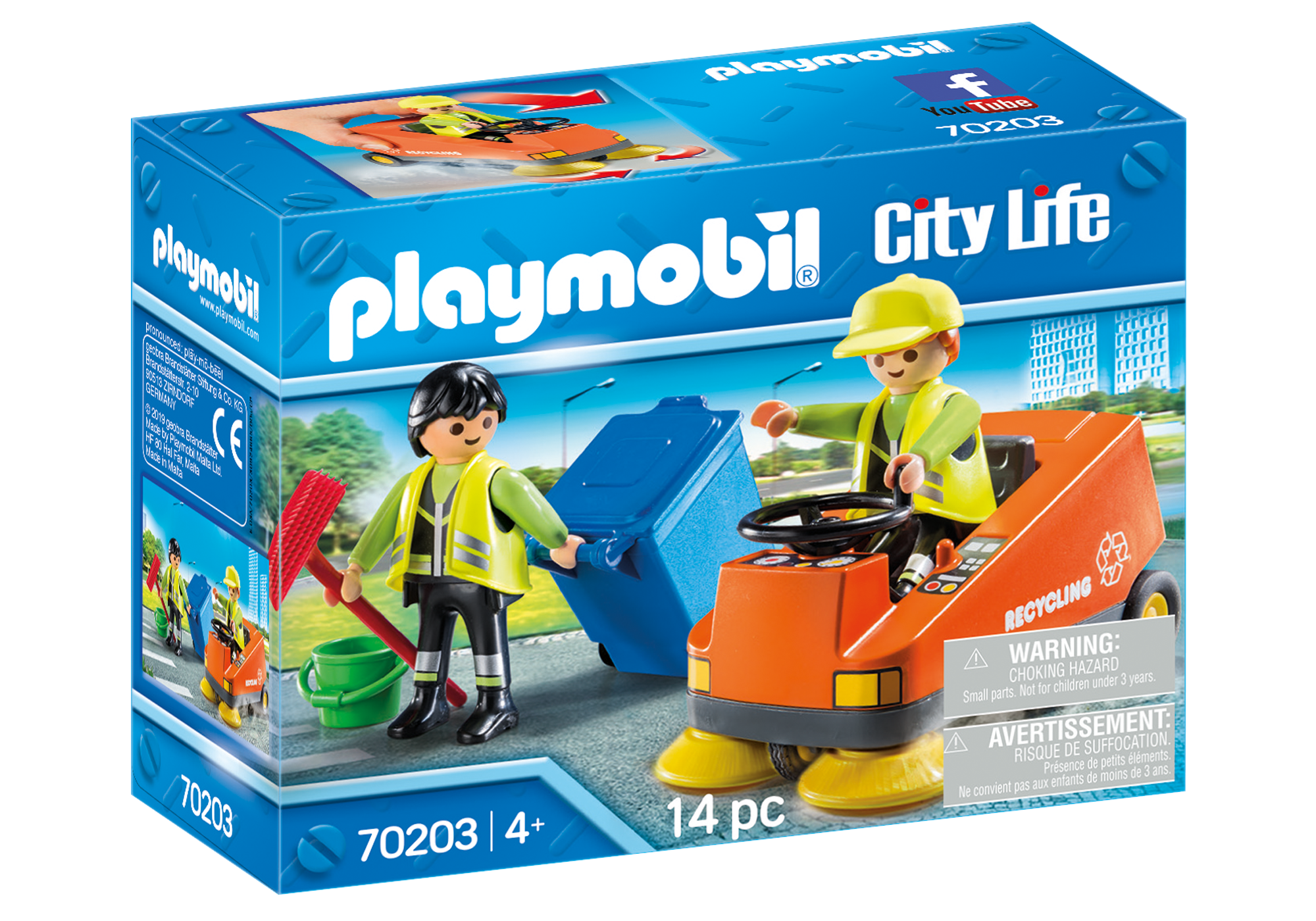 camion balayeuse playmobil