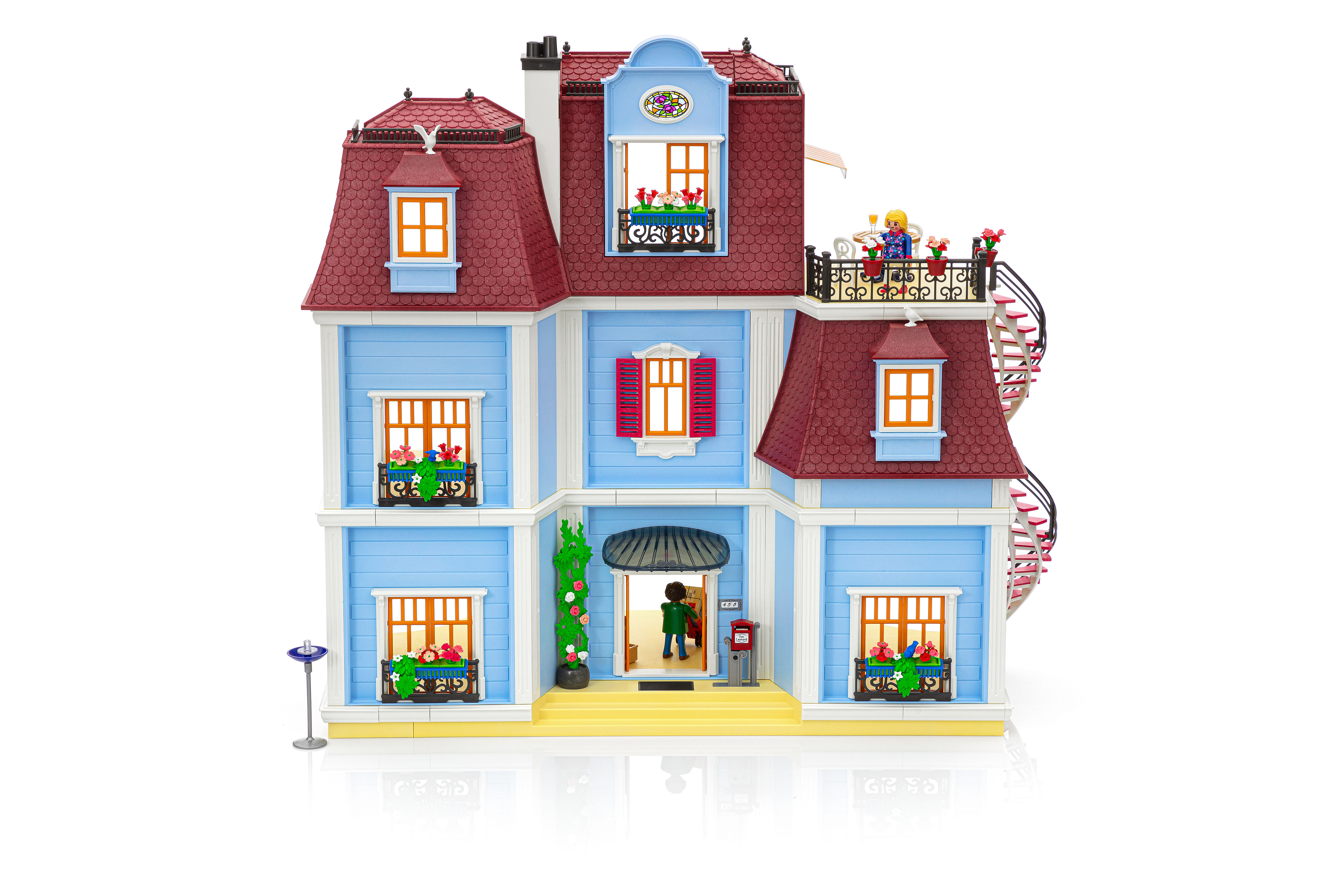 Aménagement de la maison moderne Playmobil 5574 - Film Playmobil