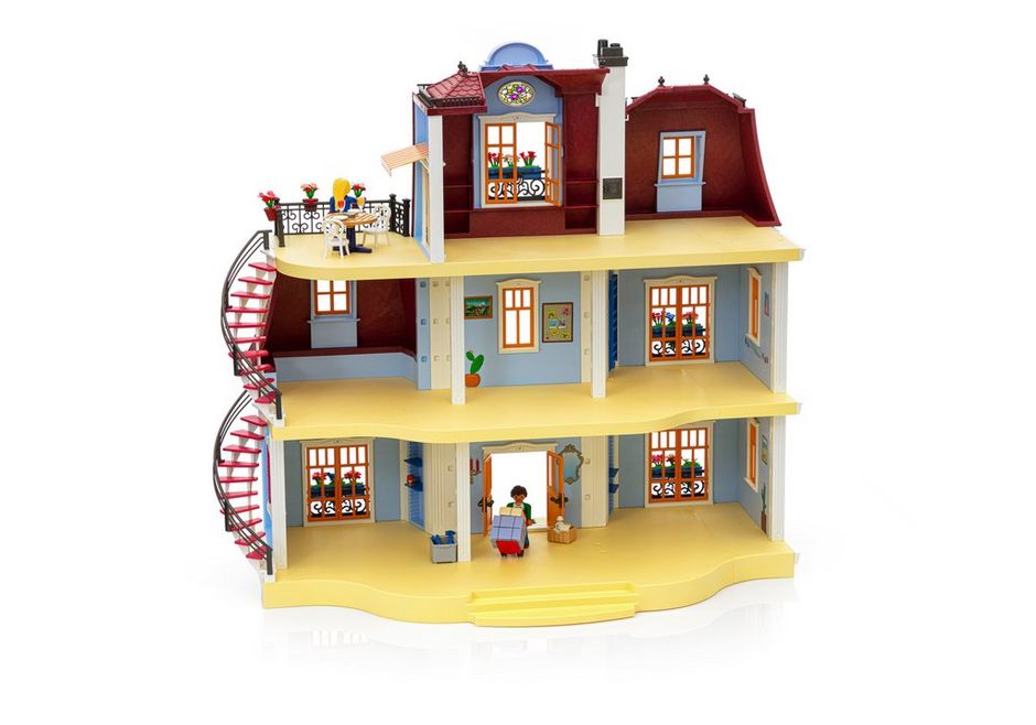 Playmobil rosa Puppenhaus Western Haus Schreibtisch und Stuhl  NEU unbespielt 
