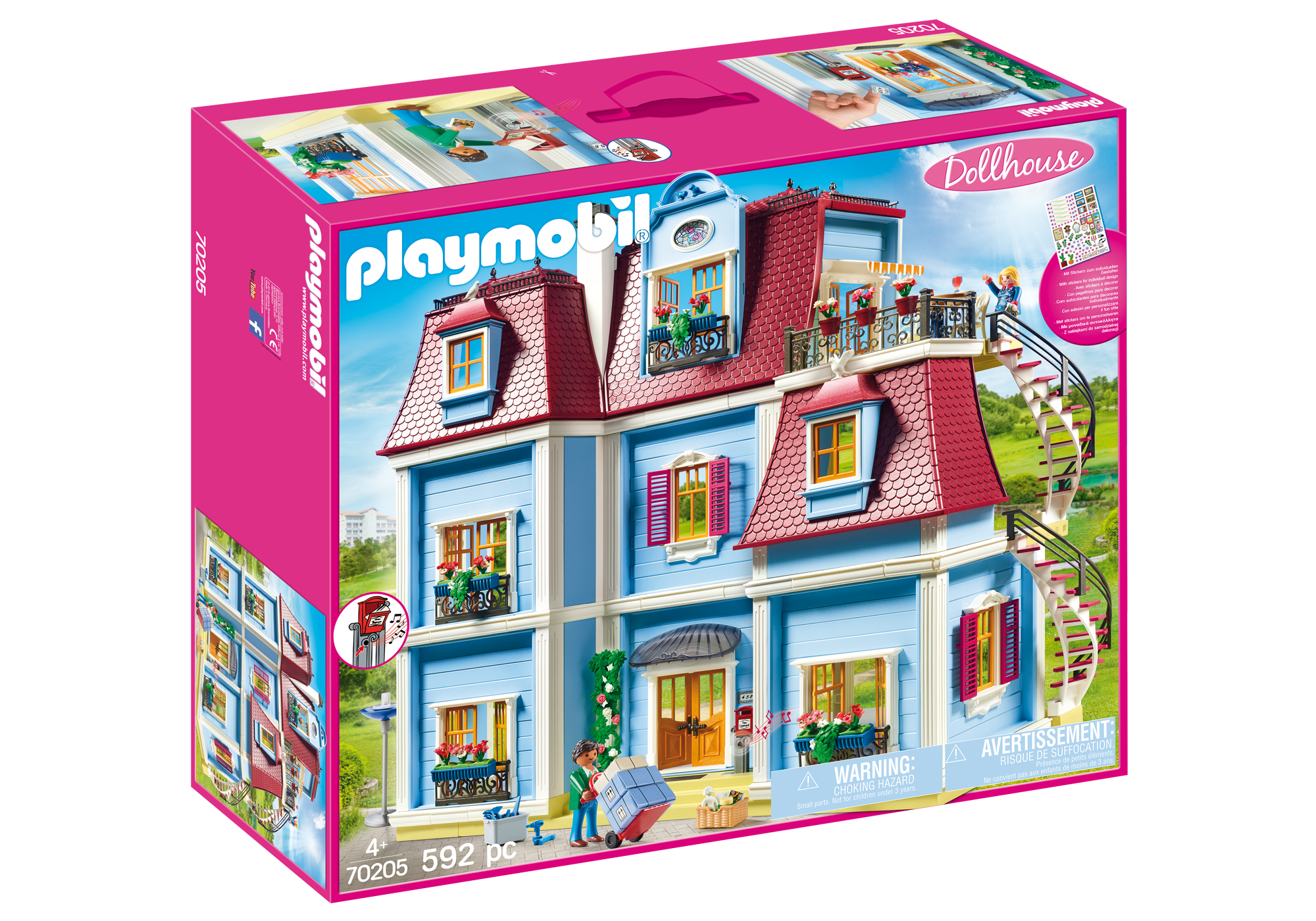 etage maison traditionnelle playmobil