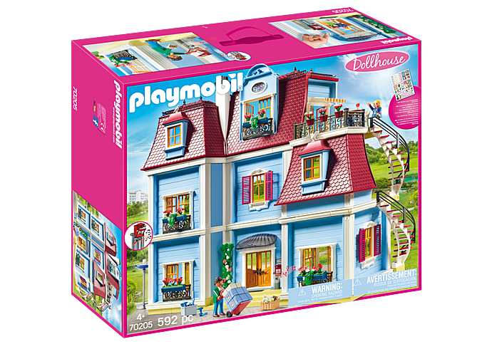 Créez la maison de vos rêves avec la grande maison traditionnelle PLAYMOBIL