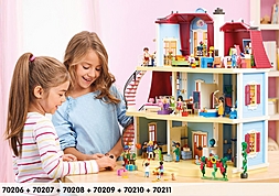 Playmobil ® lot médiéval 7785 Maison à Colombages Rouge + 6464
