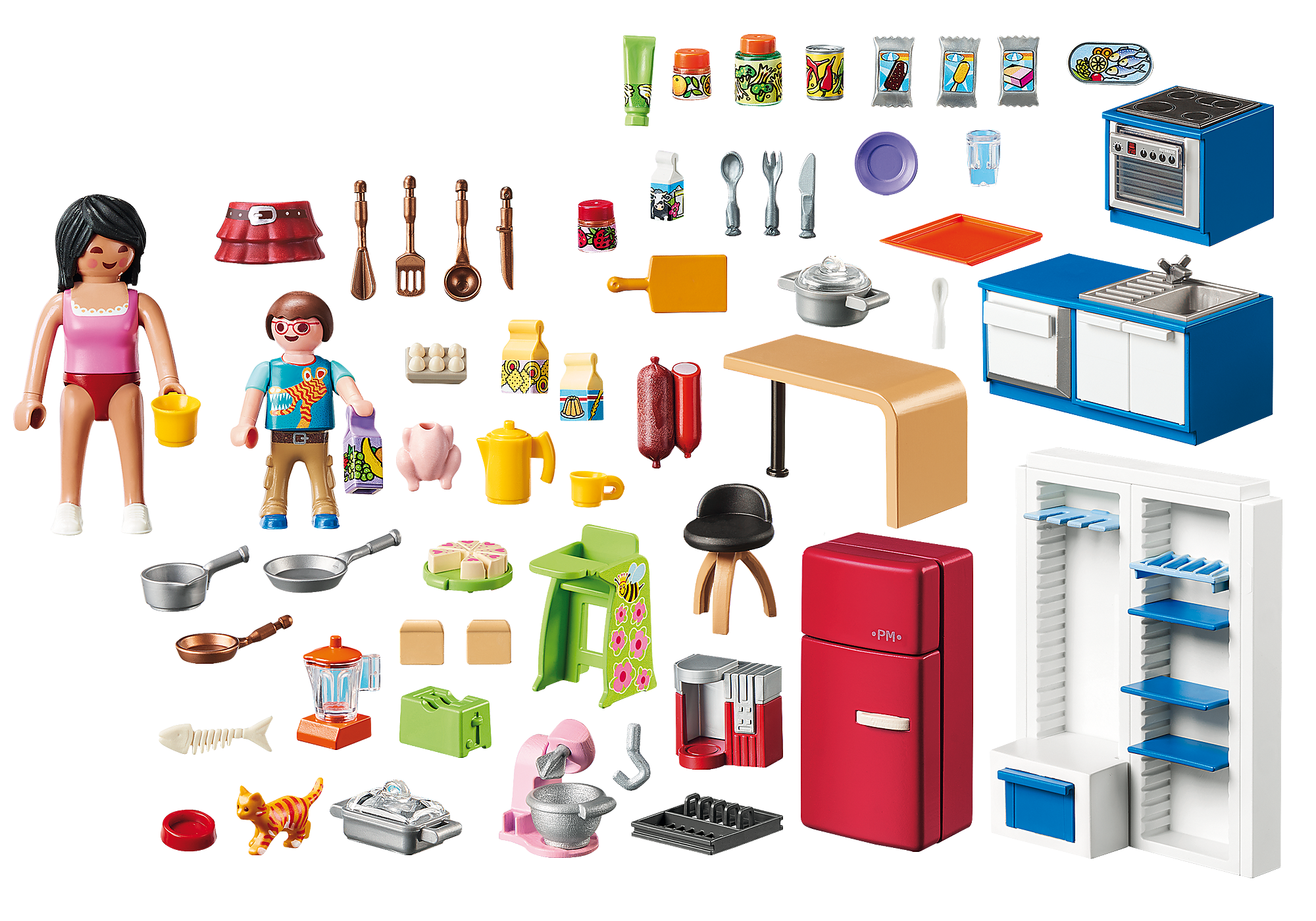 Playmobil® - Cuisine familiale - 70206 - Playmobil® La Maison