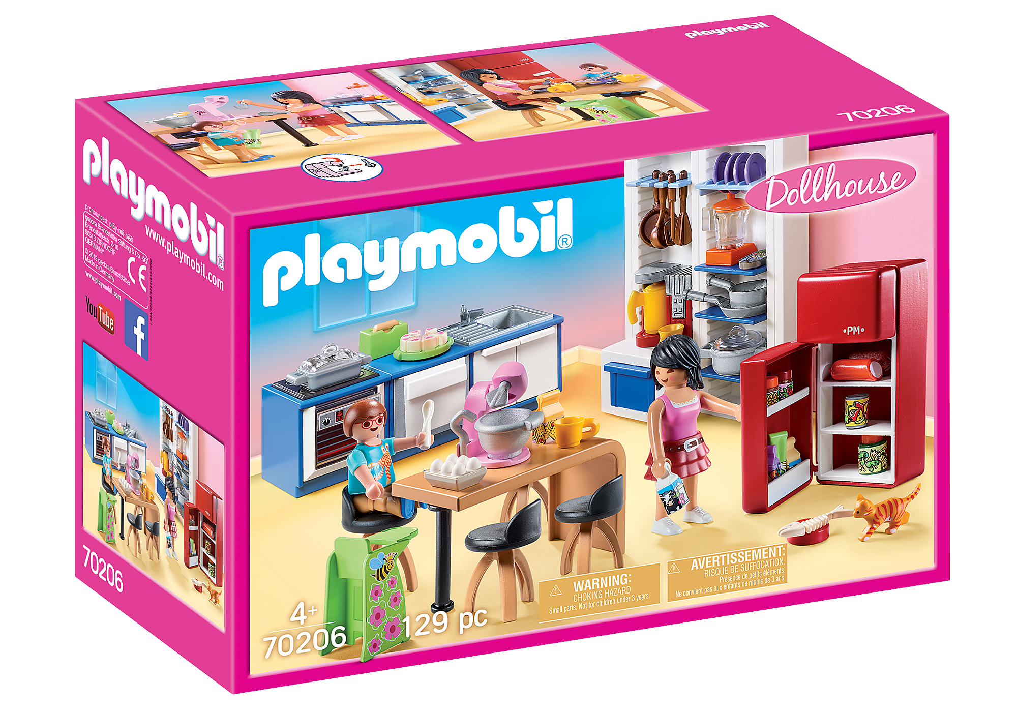 Abapri - Playmobil 70206 - Cuisine familiale