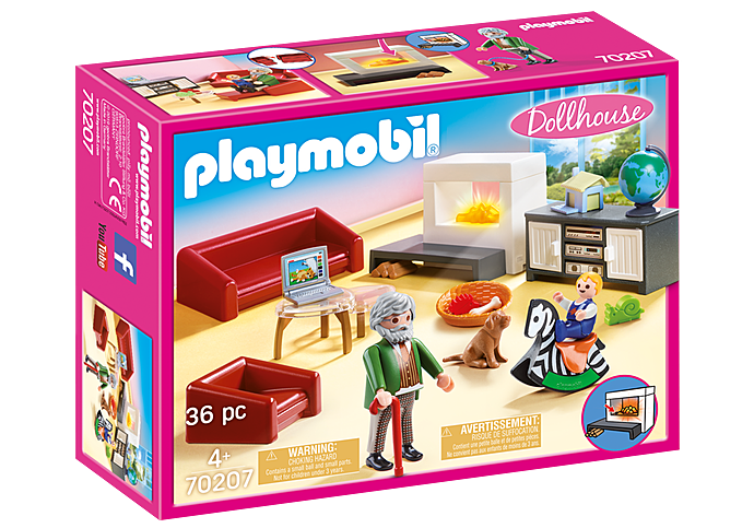 PLAYMOBIL Gemütliches Wohnzimmer: Entspannung und Spaß für alle