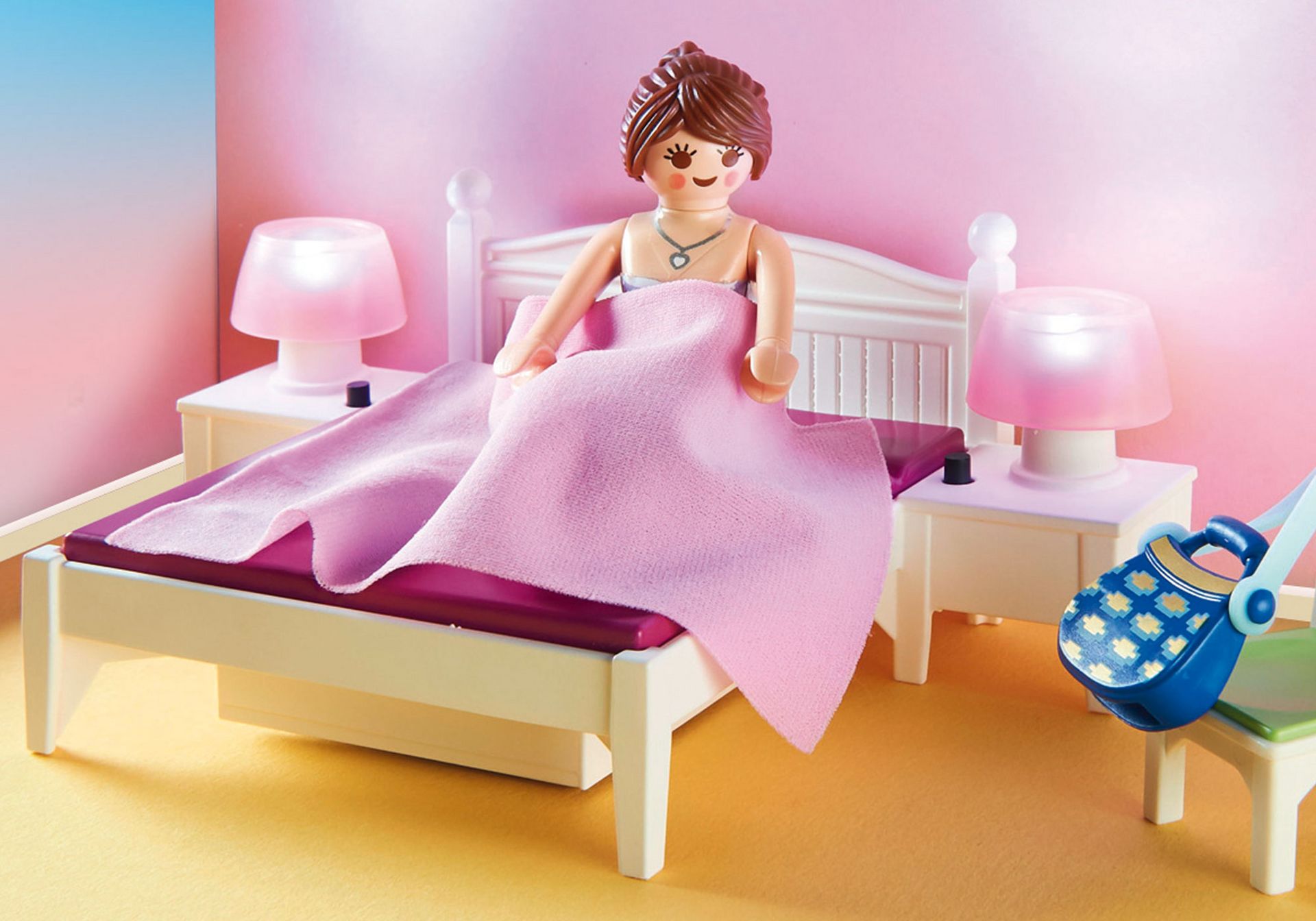 PLAYMOBIL® Dollhouse Puppenhaus 70208 Schlafzimmer mit Nähecke neu ovp 