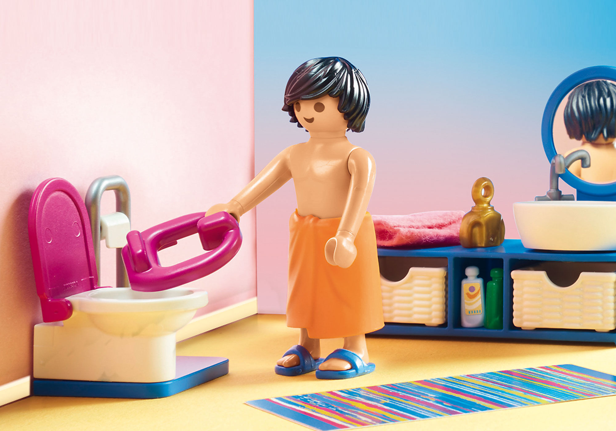 Tutoriel salle de bain Playmobil 